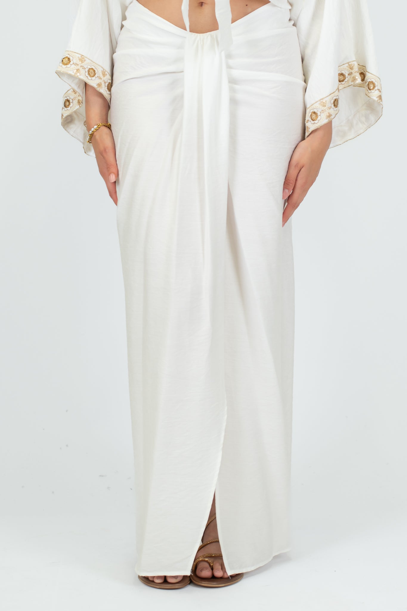 Haveone - Gonna longuette con nodo avanti