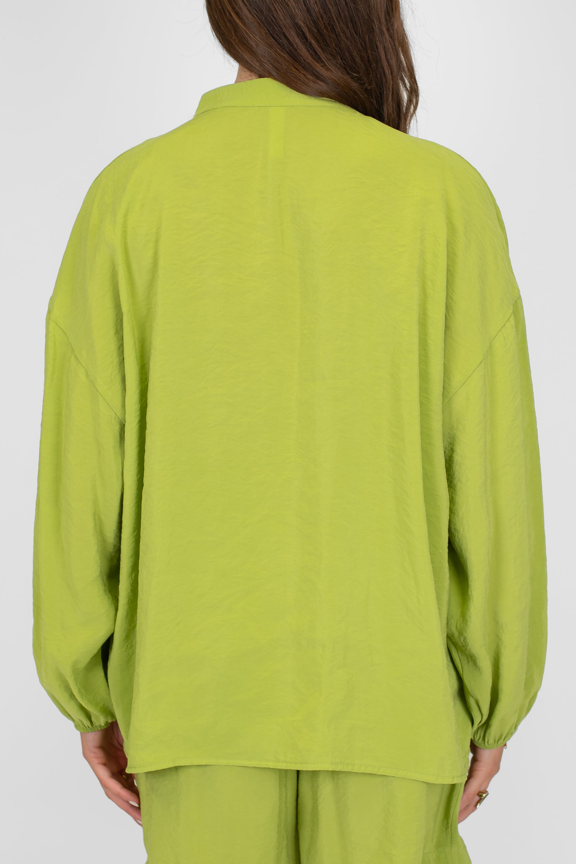 Tensione in - Camicia over in modal con collo coreano