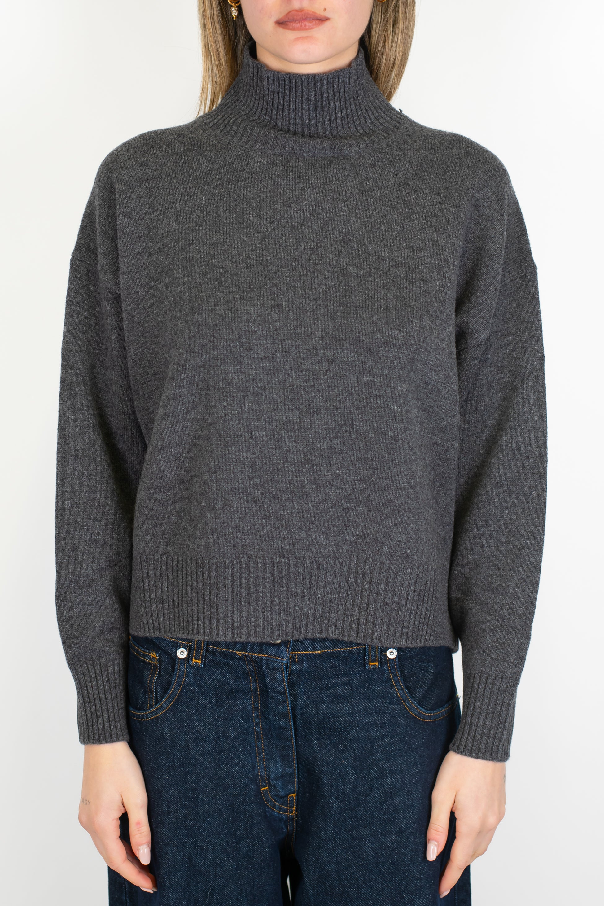 Tensione in - Lupetto in pura lana