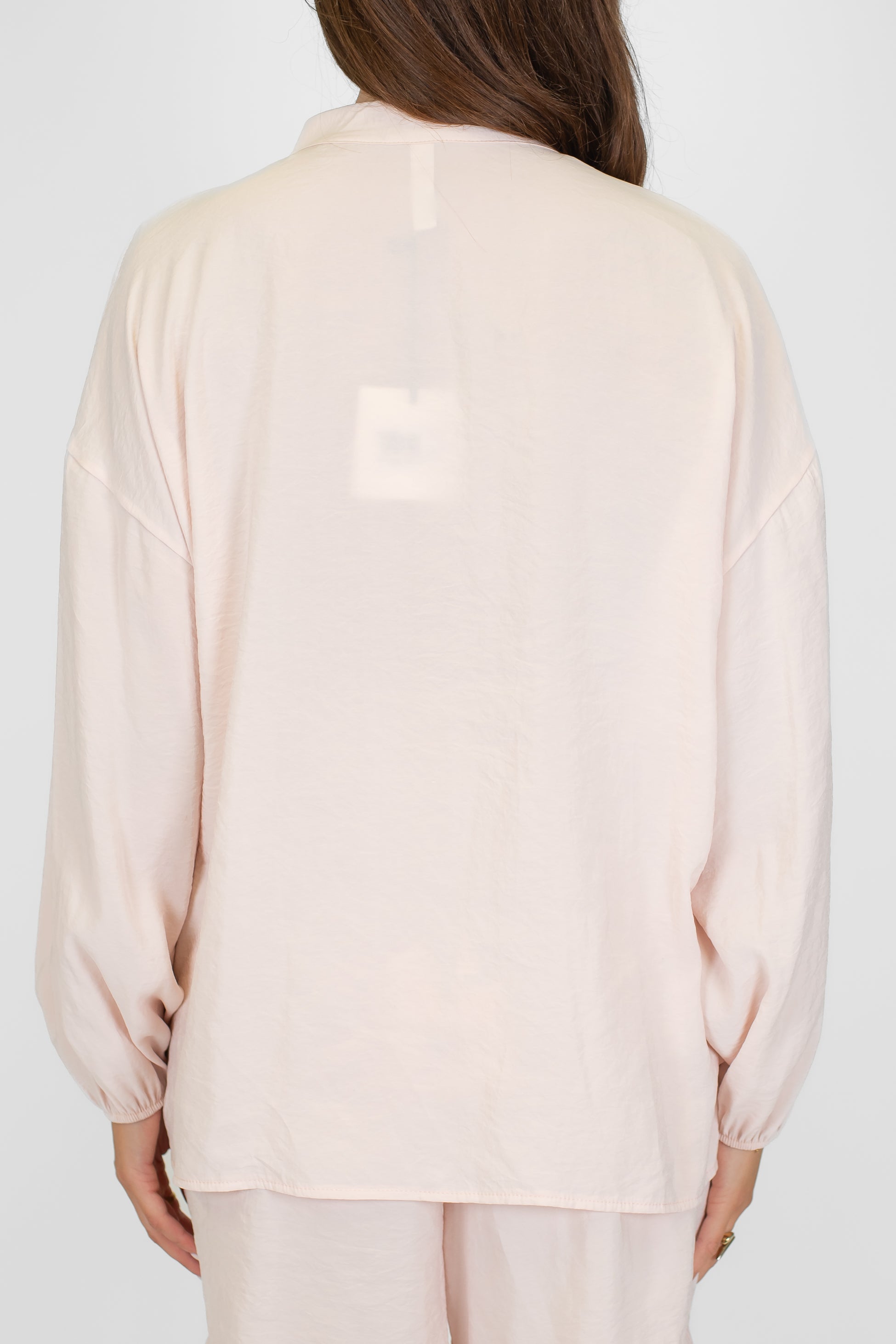 Tensione in - Camicia over in modal con collo coreano