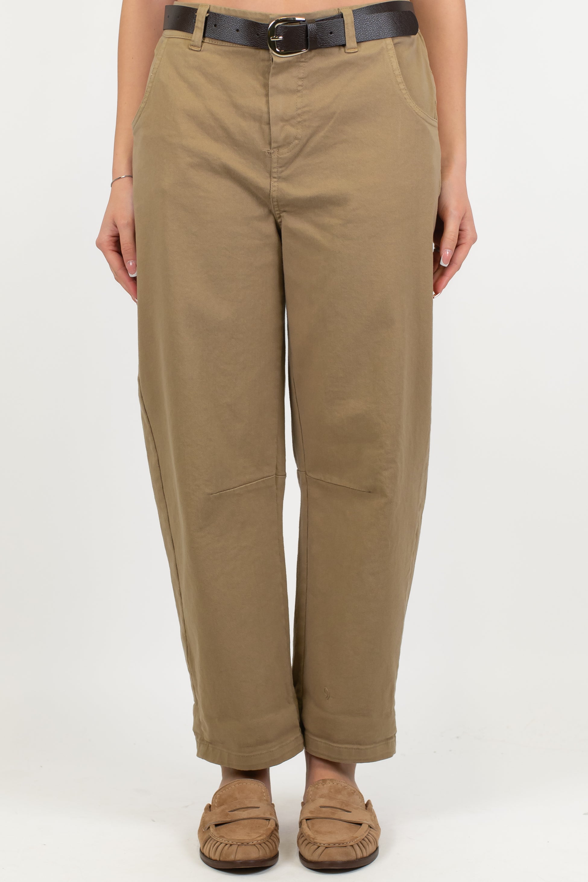 Haveone - Pantalone balloon con elastico sul retro
