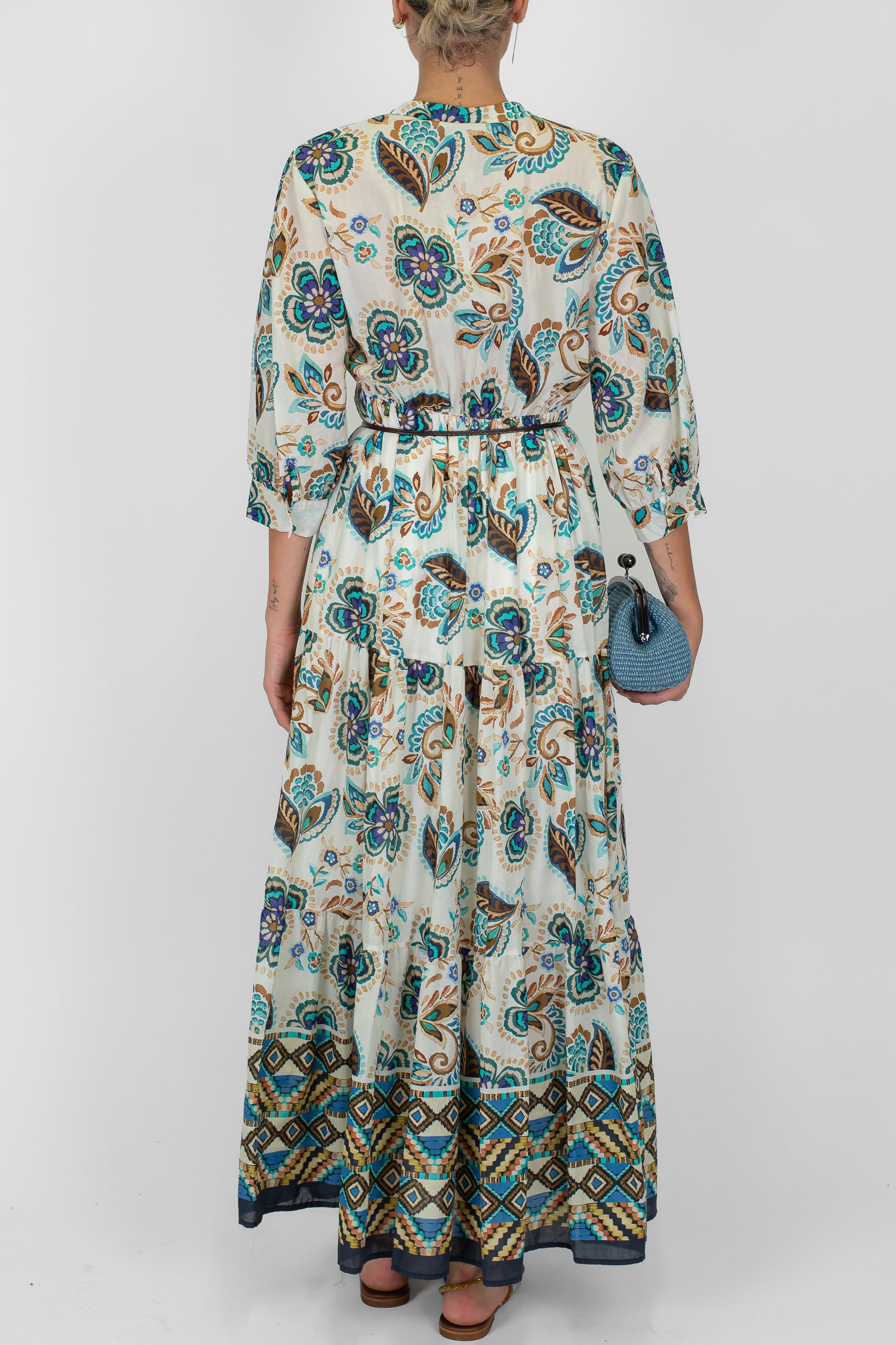 Motel - Chemisier fantasia in mussola di cotone