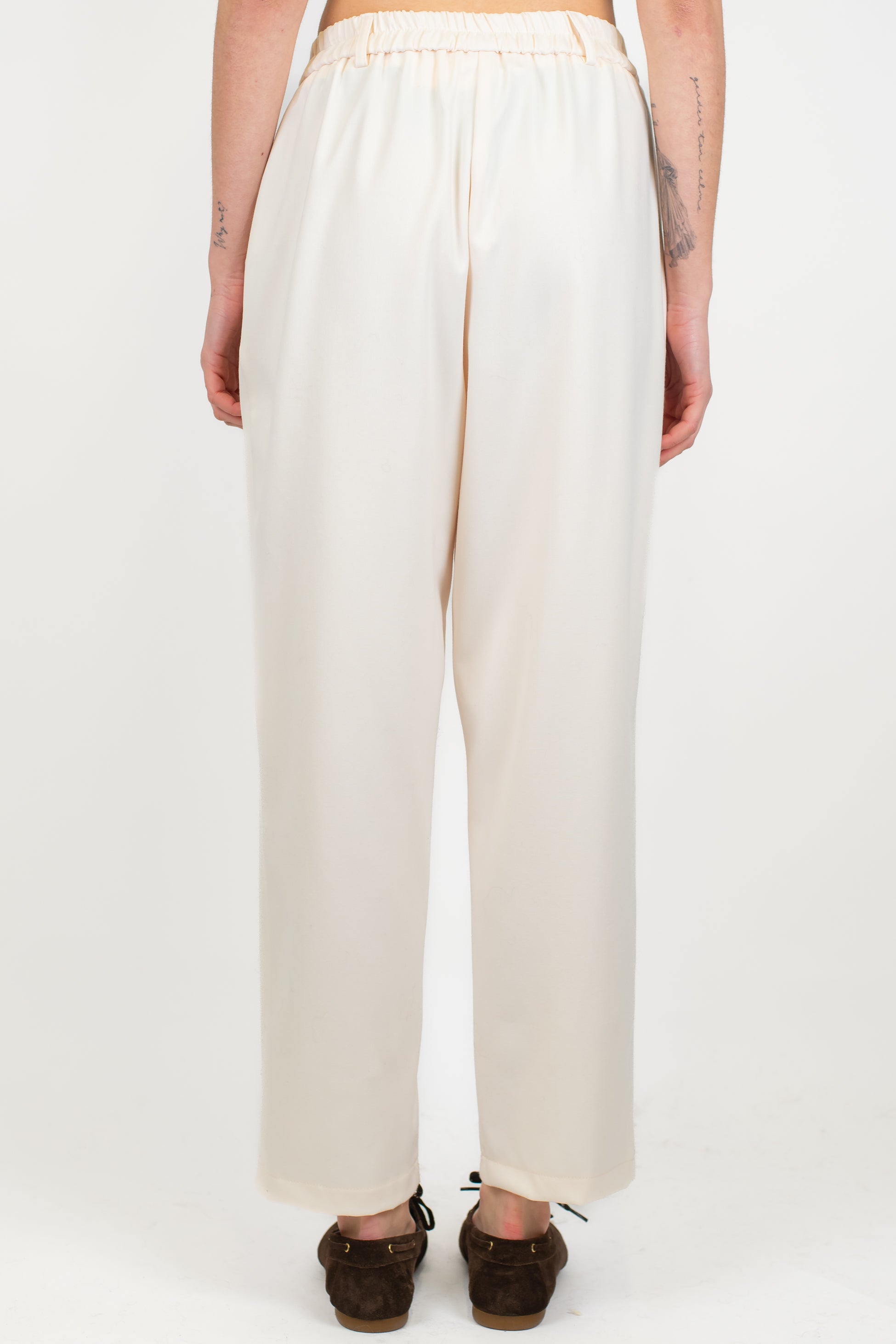 Tensione in - Pantalone in flanella slim