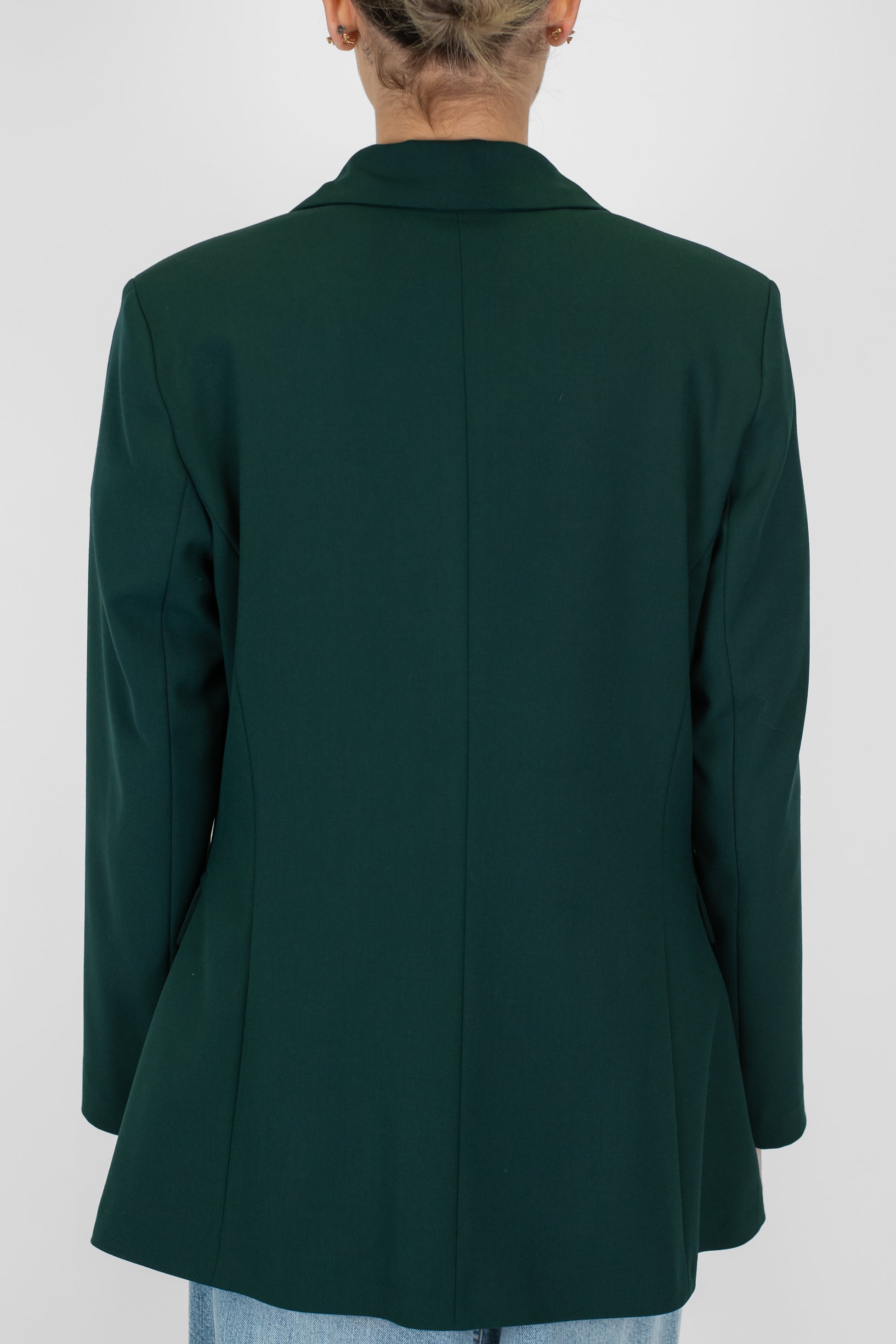 Motel - Giacca monopetto tinta unita con taschino