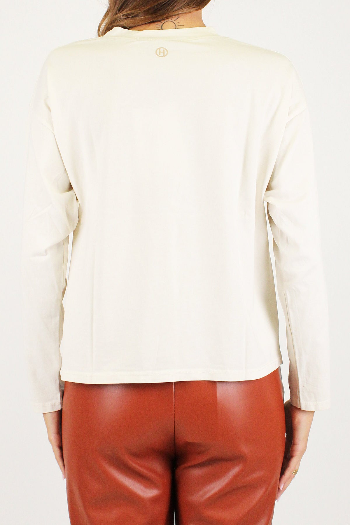 Haveone - Shirt a scatola girocollo