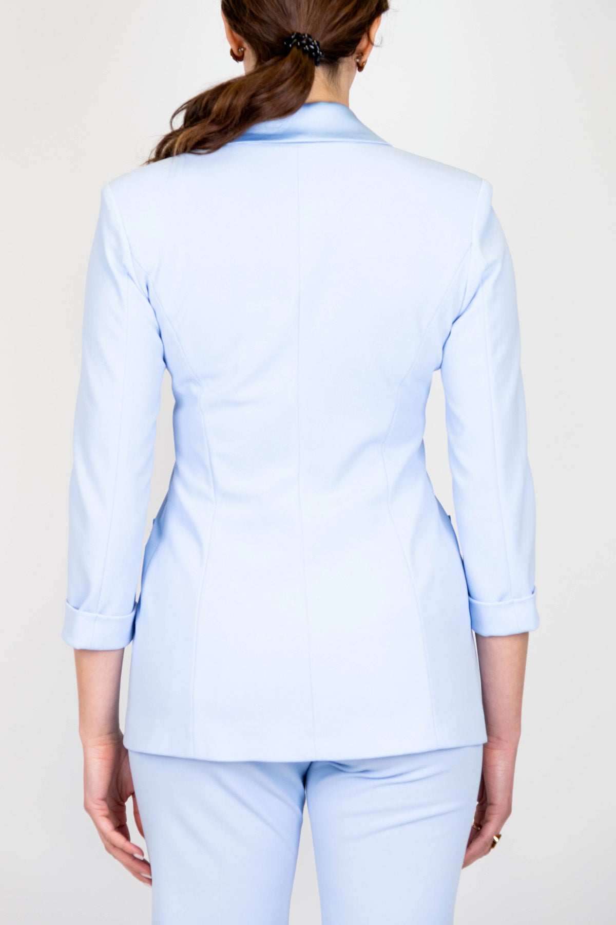 Imperial - Giacca doppiopetto con rever a lancia in raso