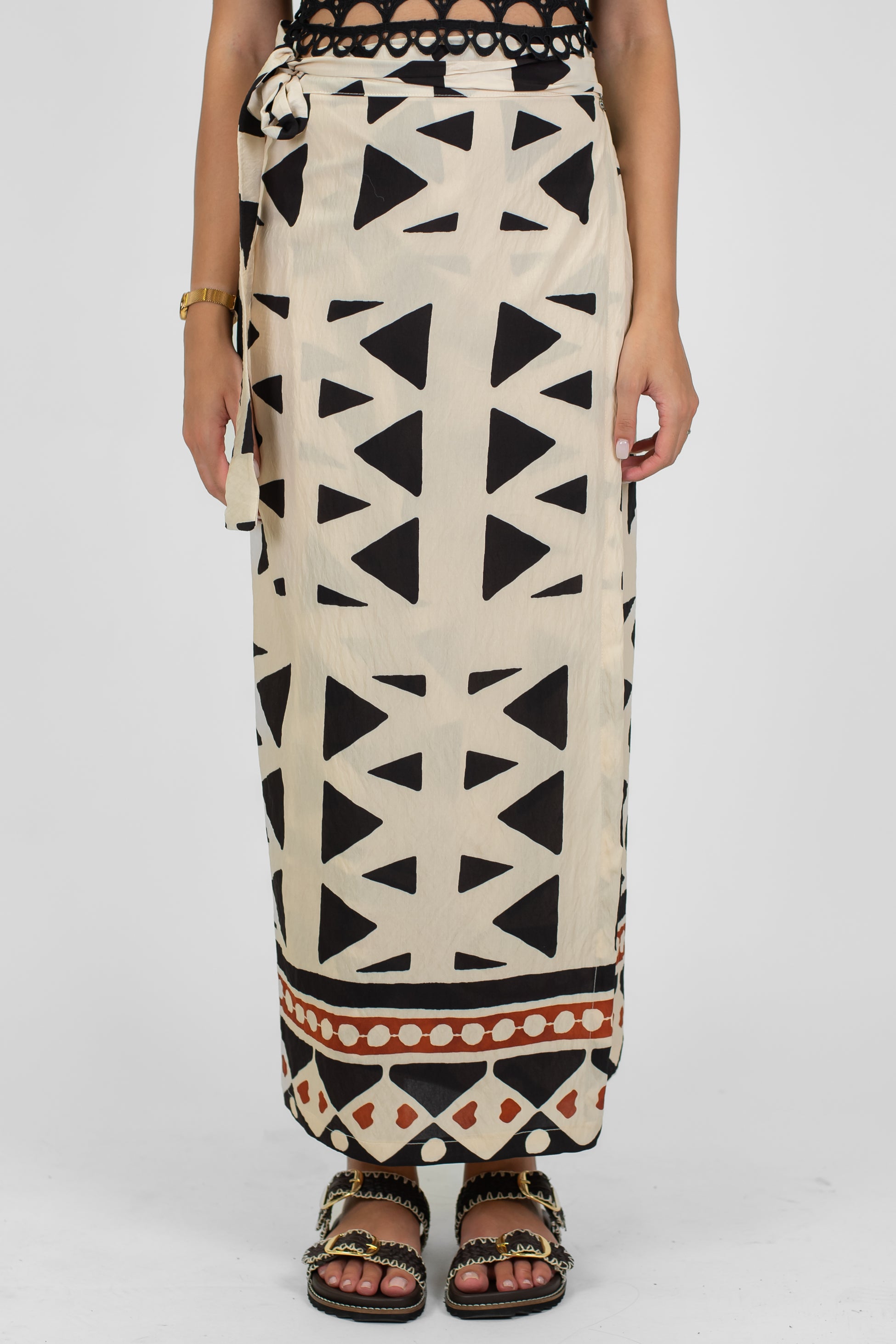 Dixie - Gonna portafoglio fantasia etnica