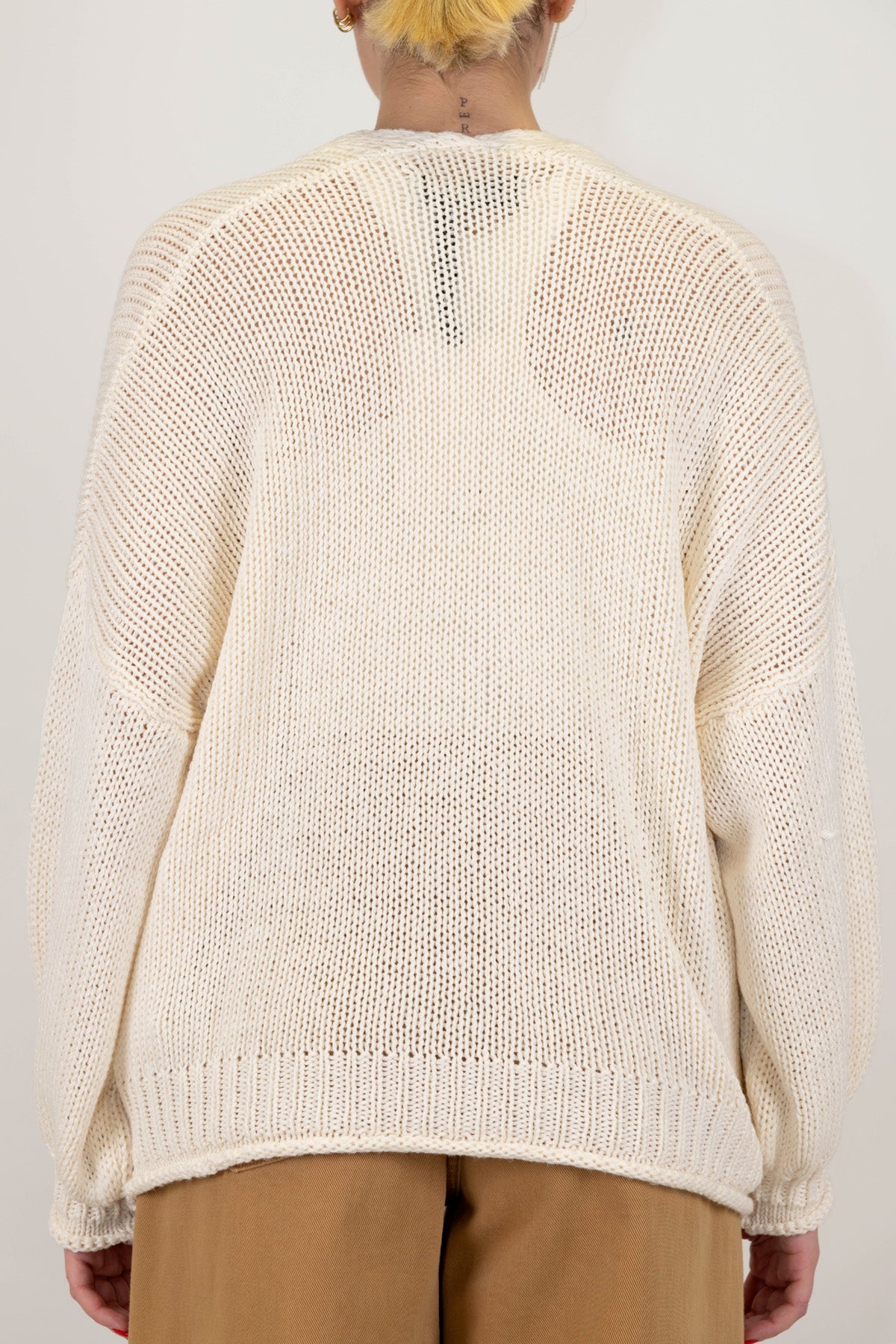 Haveone - Cardigan tre bottoni con taschini laterali