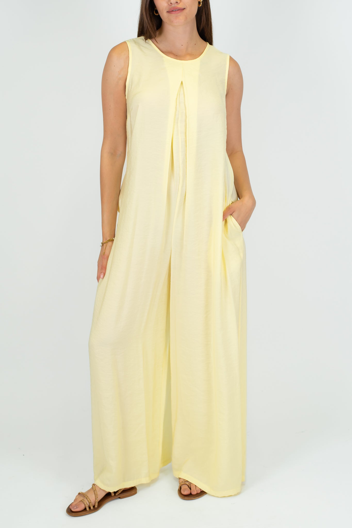 Motel - Tuta giromaniche in modal con scollo sul retro