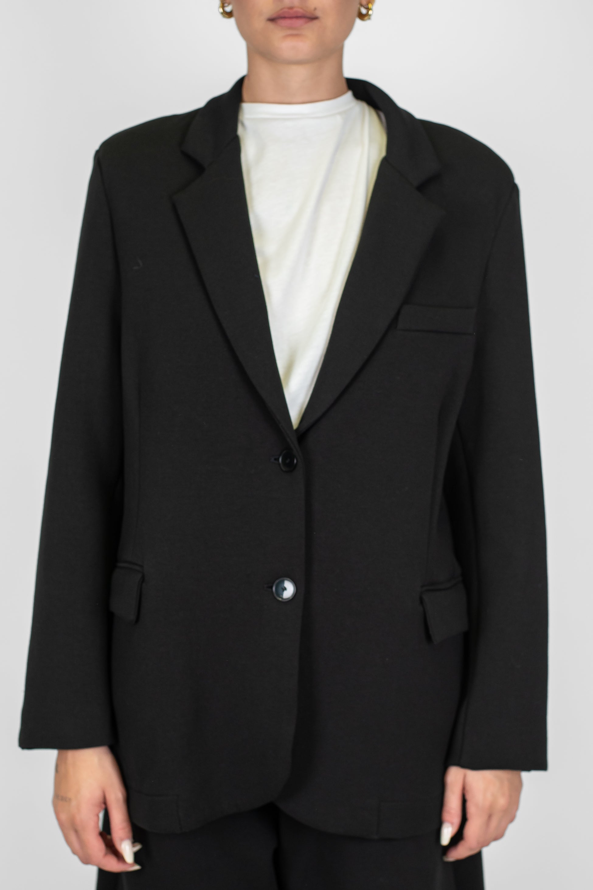 Motel - Giacca monopetto tinta unita