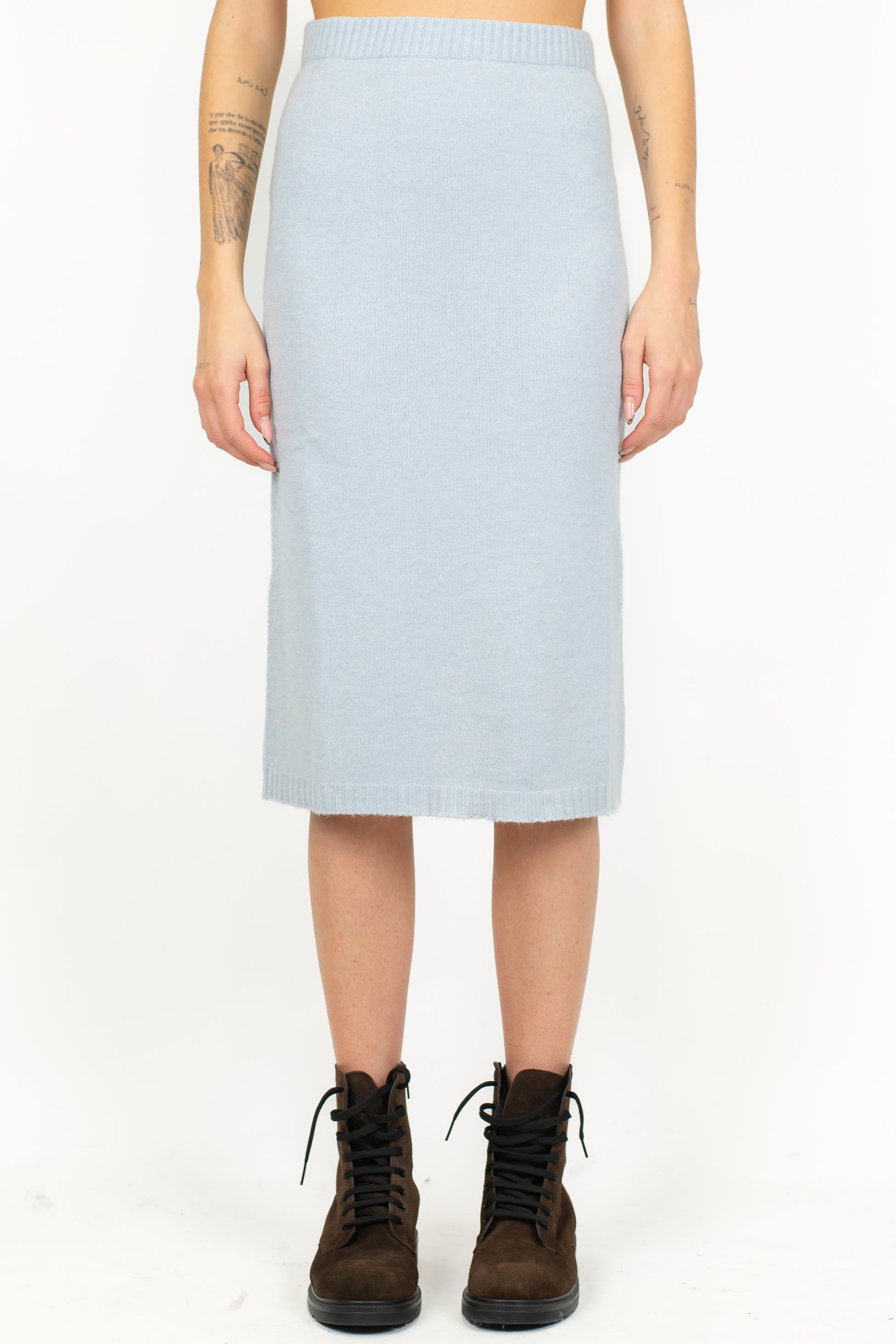 Maryley - Gonna in maglia con elastico in vita