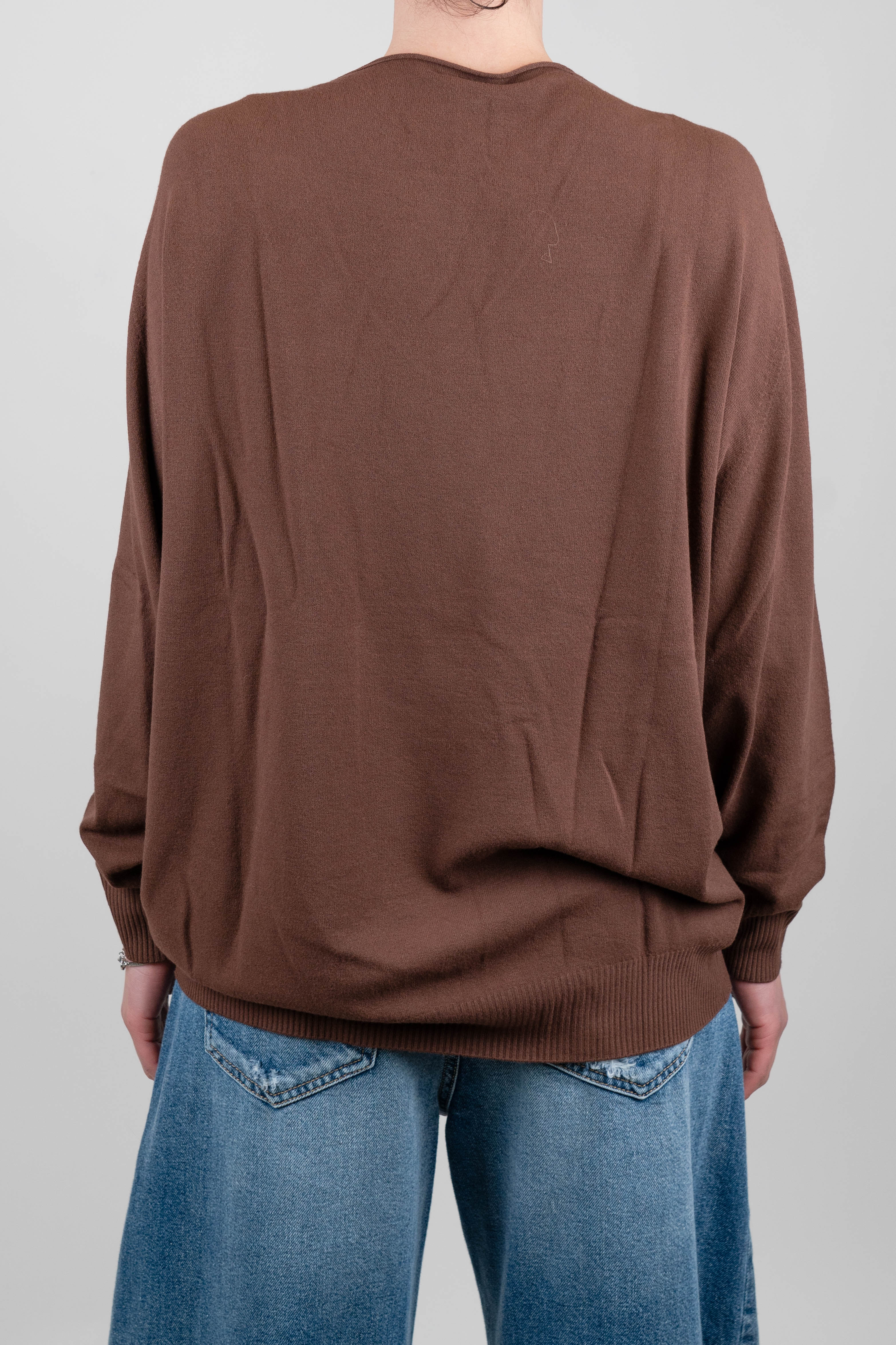 Kontatto - Maglia over con scollo a V