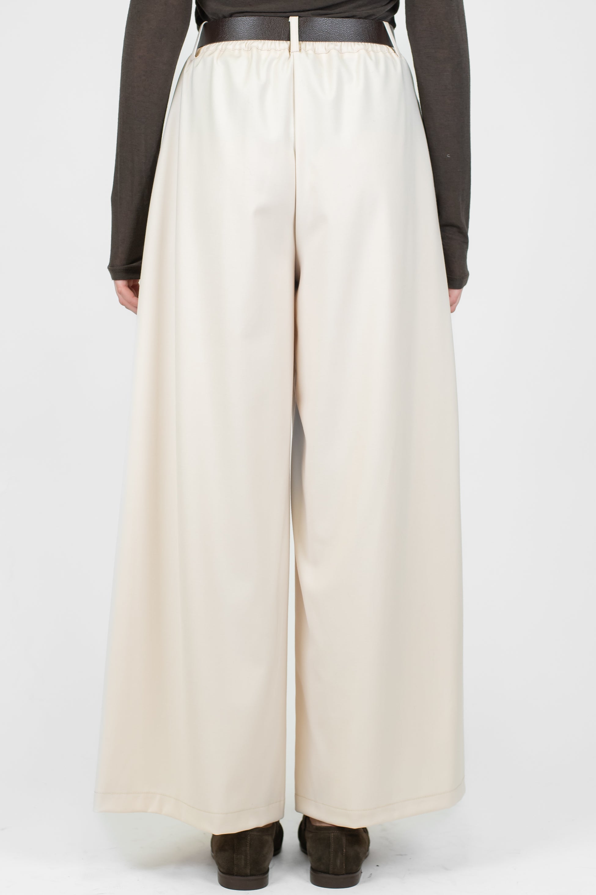 Haveone - Pantalone palazzo con pinces