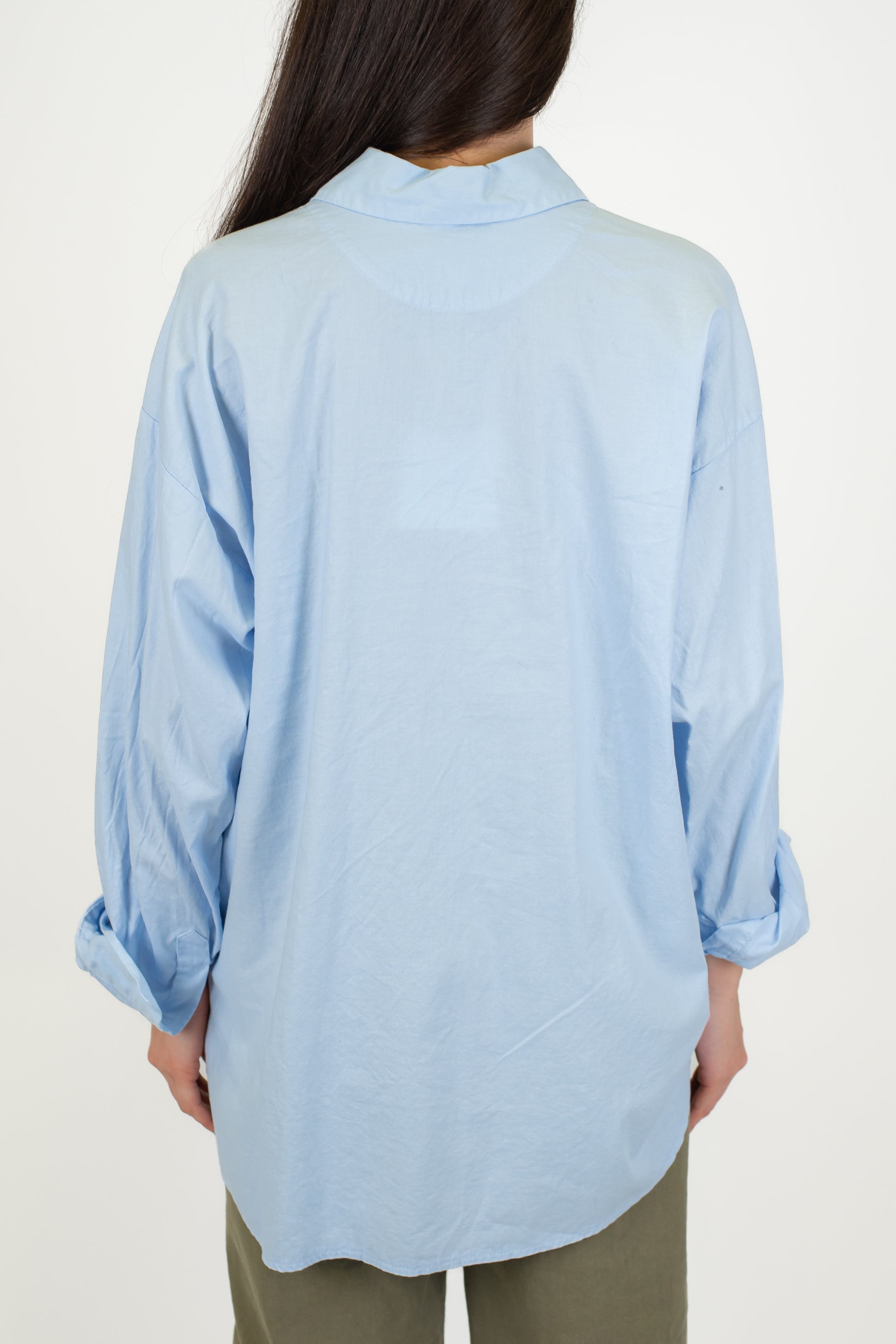 Tensione in - Camicia over con taschino