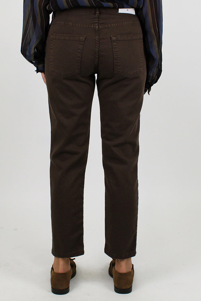 Motel - Pantalone regular in denim colorato