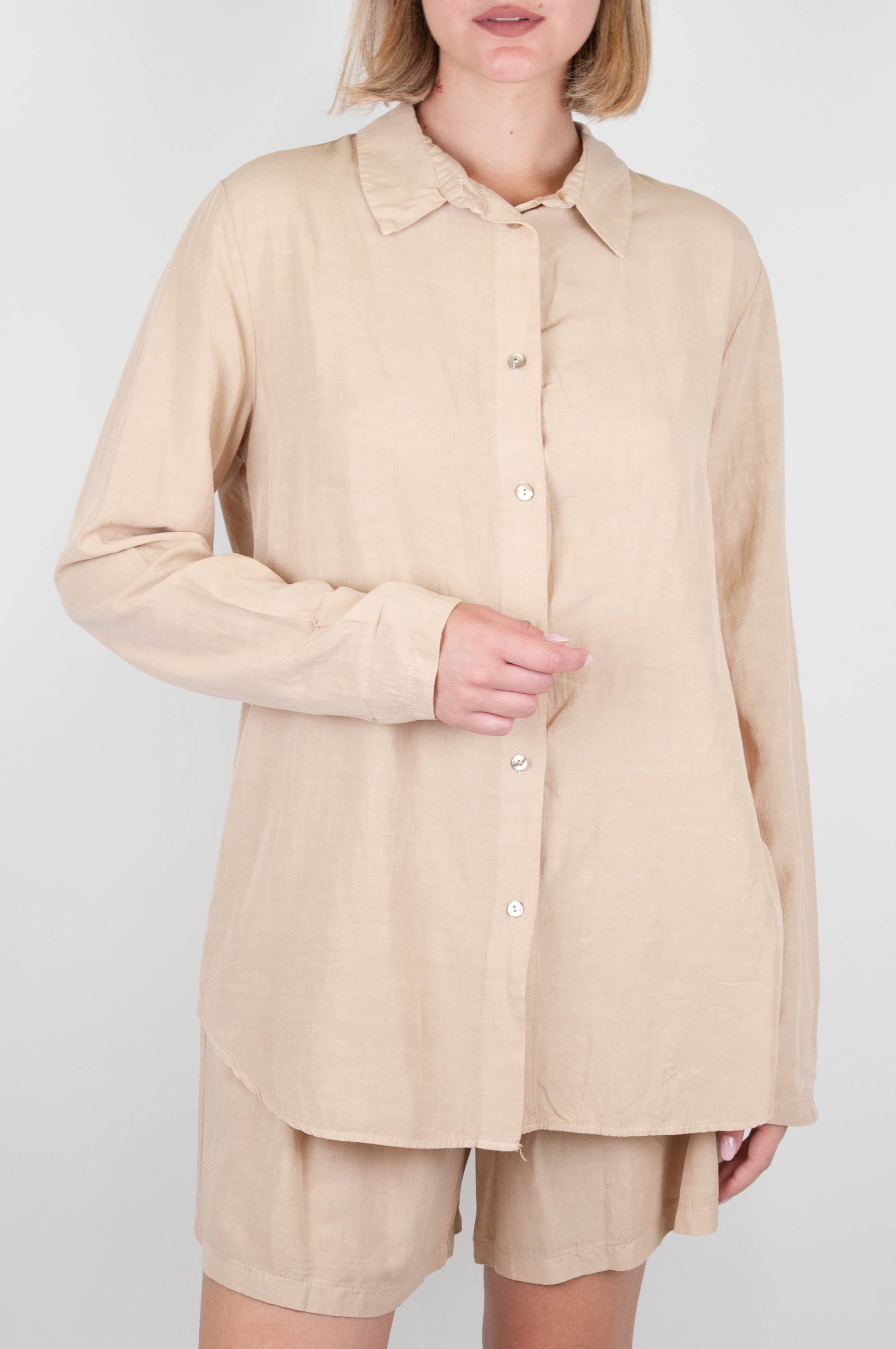 Haveone - Camicia in misto lino