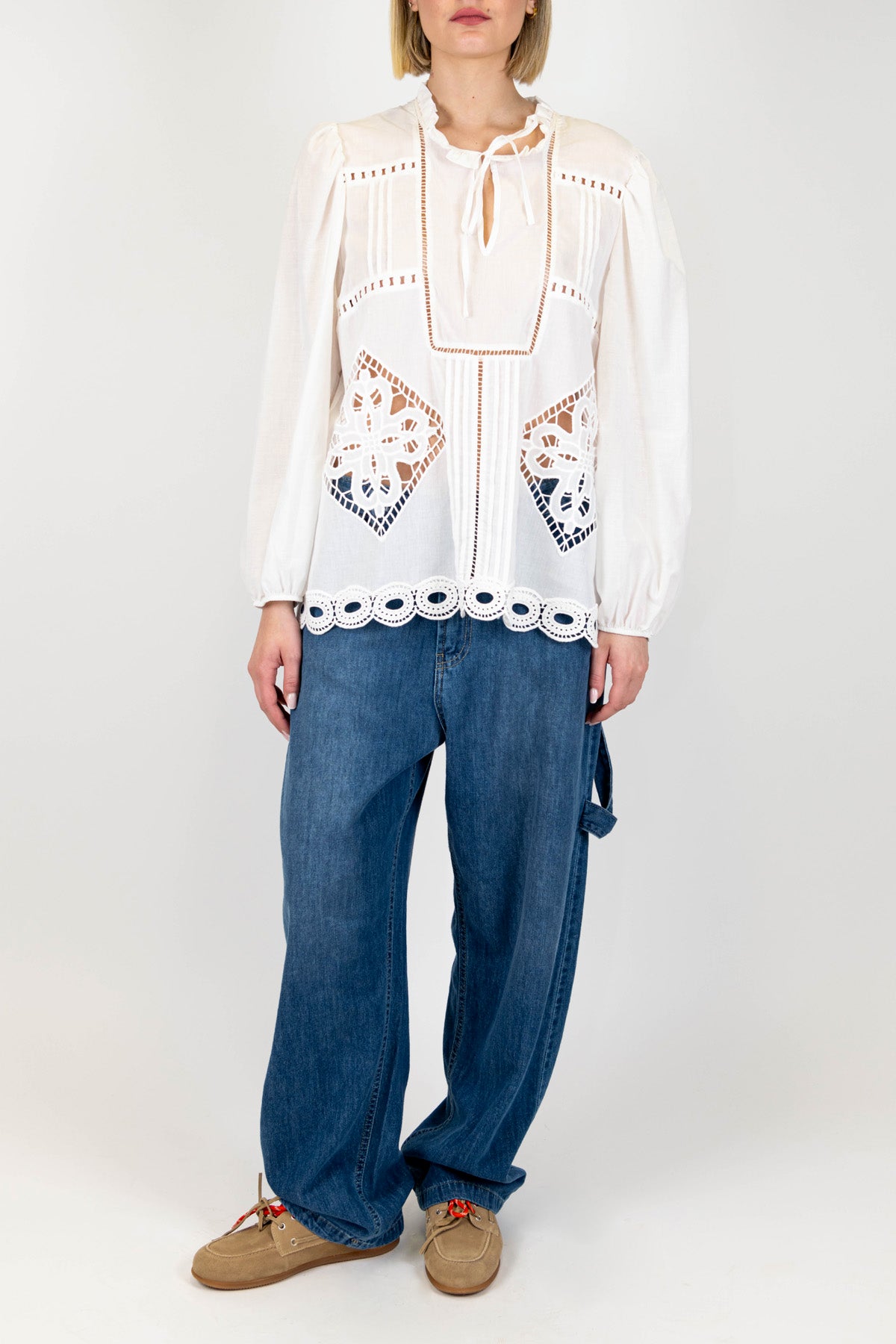 Haveone - Jeans worker lavaggio medio