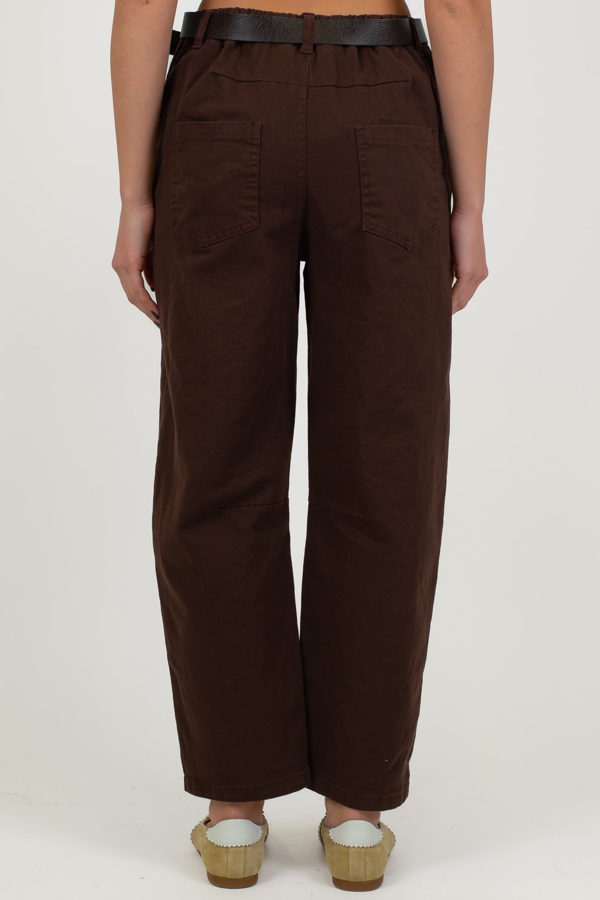 Haveone - Pantalone balloon con elastico sul retro