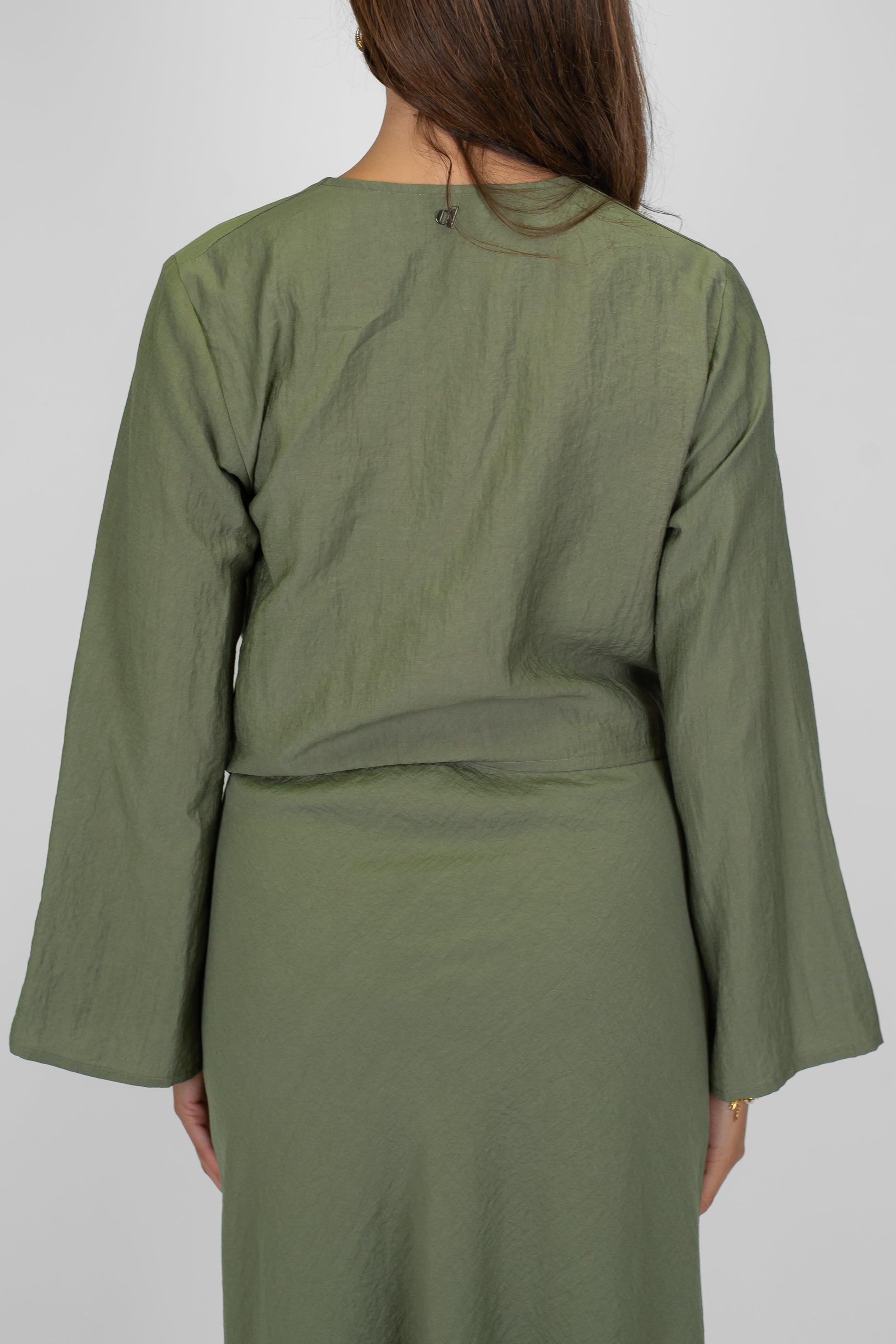 Dixie - Top a maniche lunghe con nodo