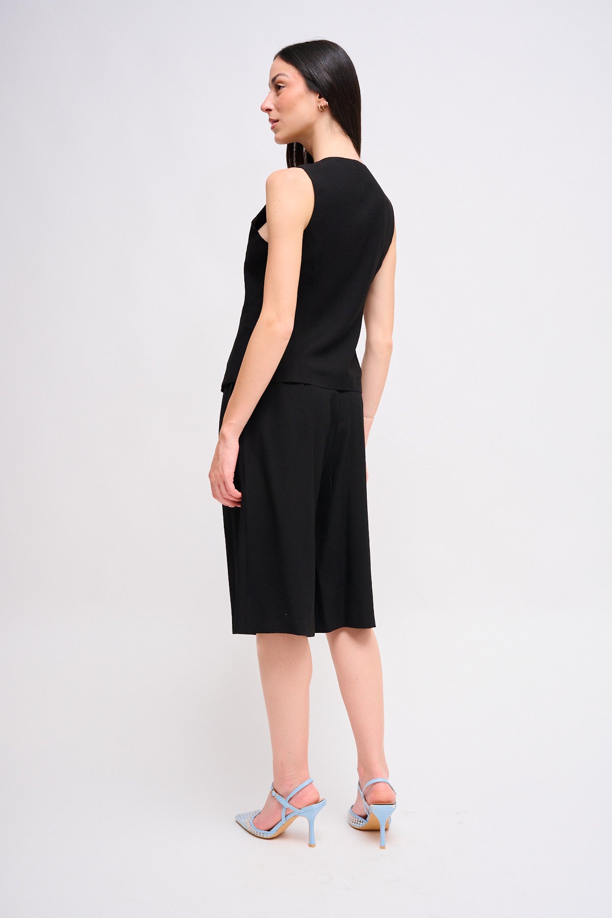 Maryley - Coordinato con gilet e bermuda