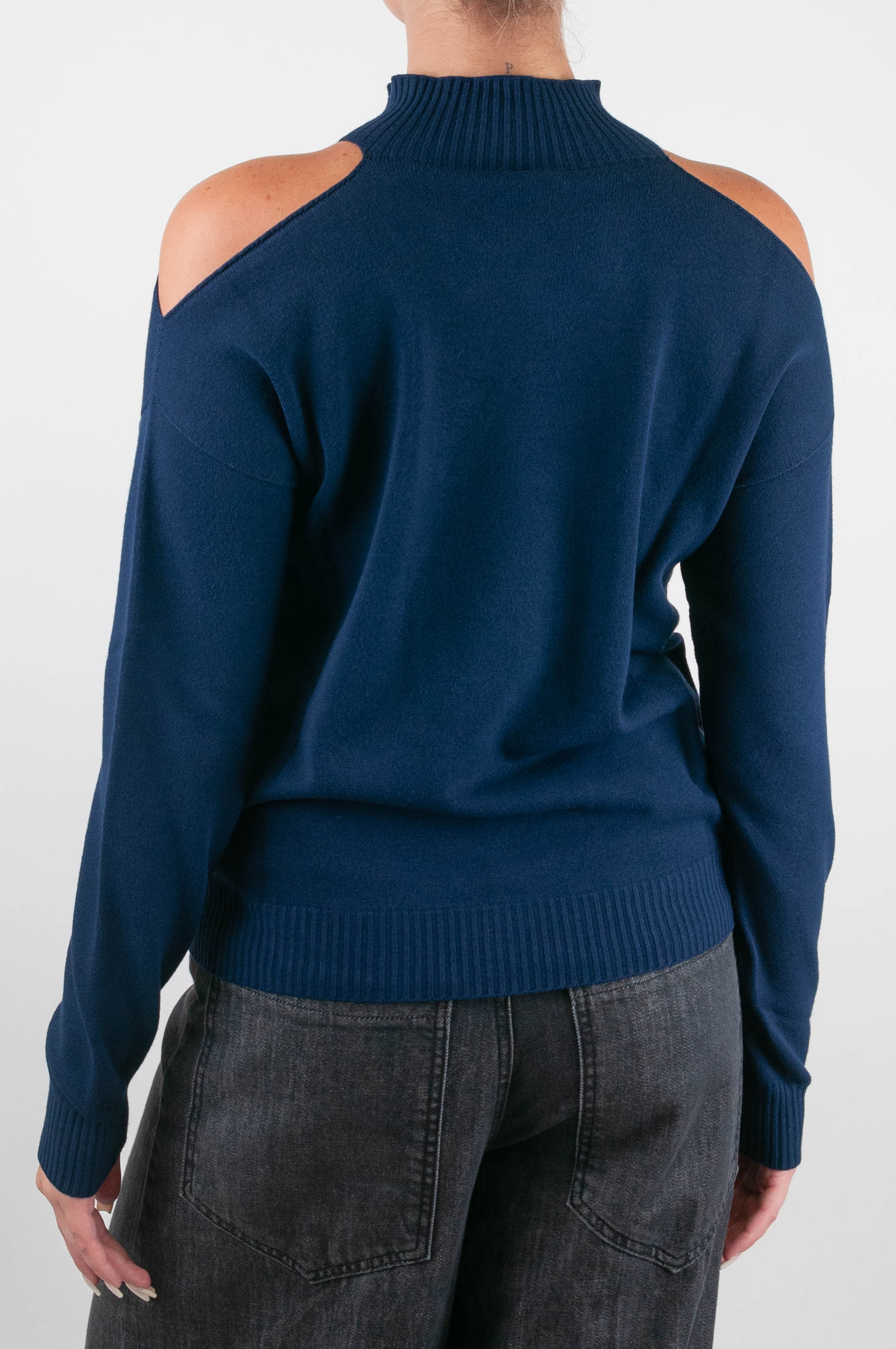 Kontatto - Lupetto con fori sulle spalle