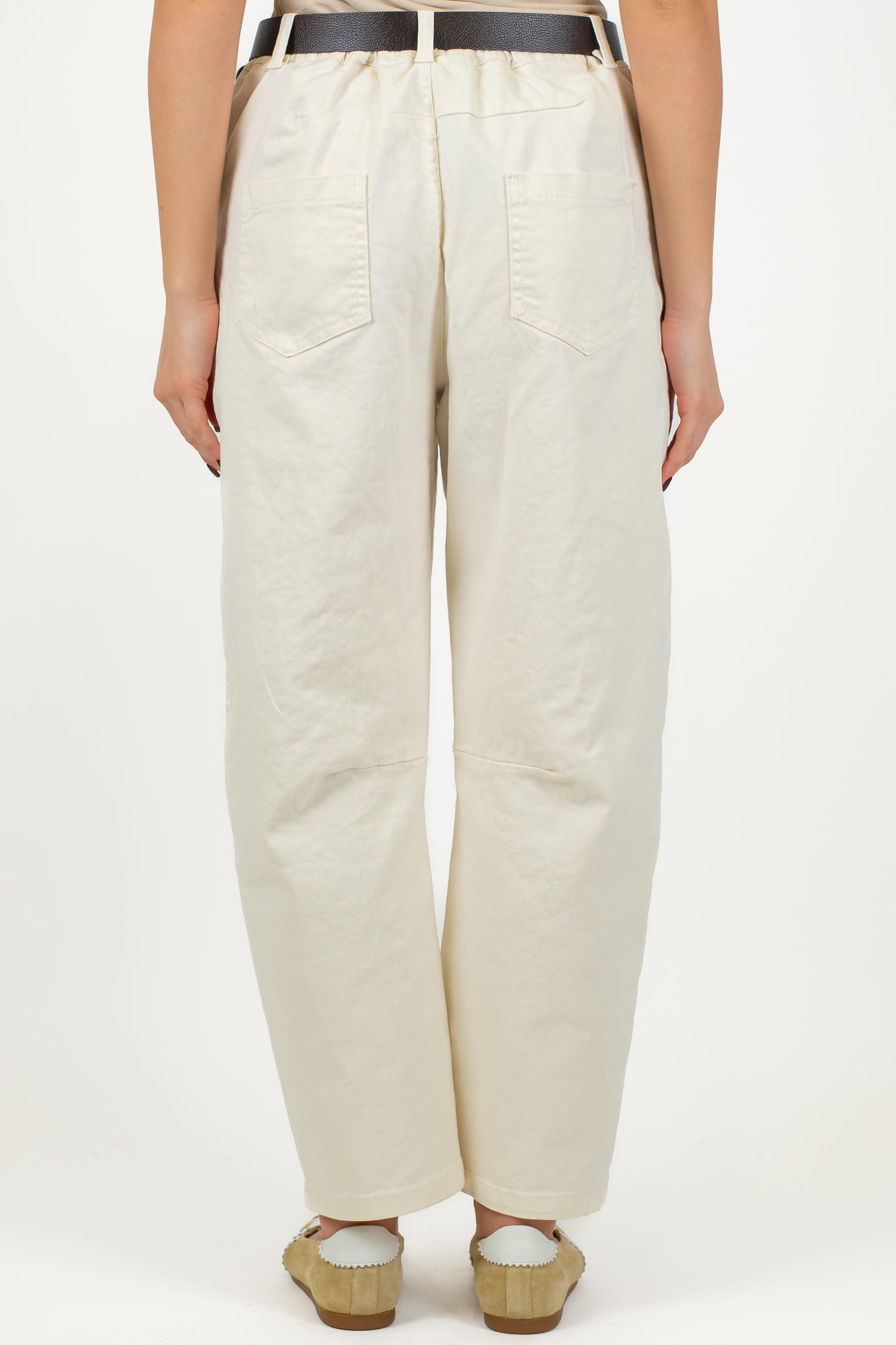 Haveone - Pantalone balloon con elastico sul retro