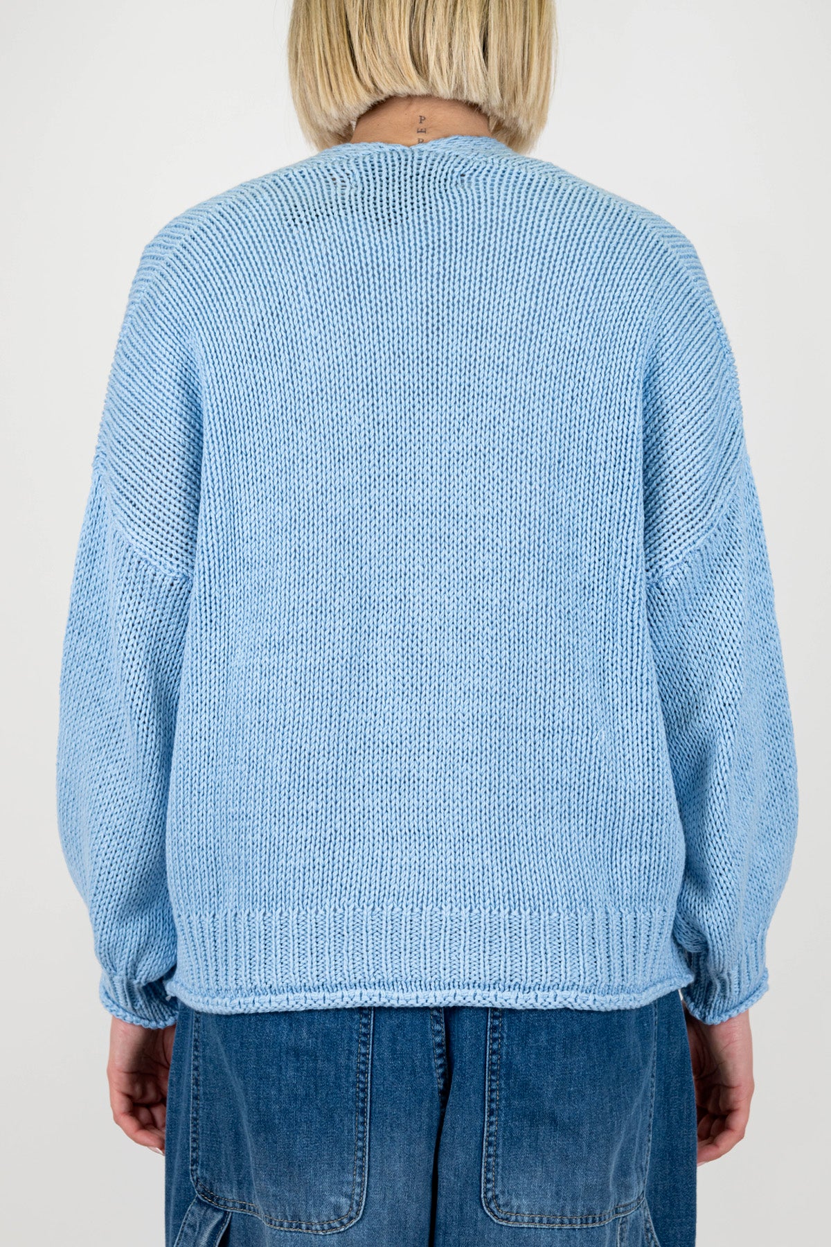 Haveone - Cardigan tre bottoni con taschini laterali