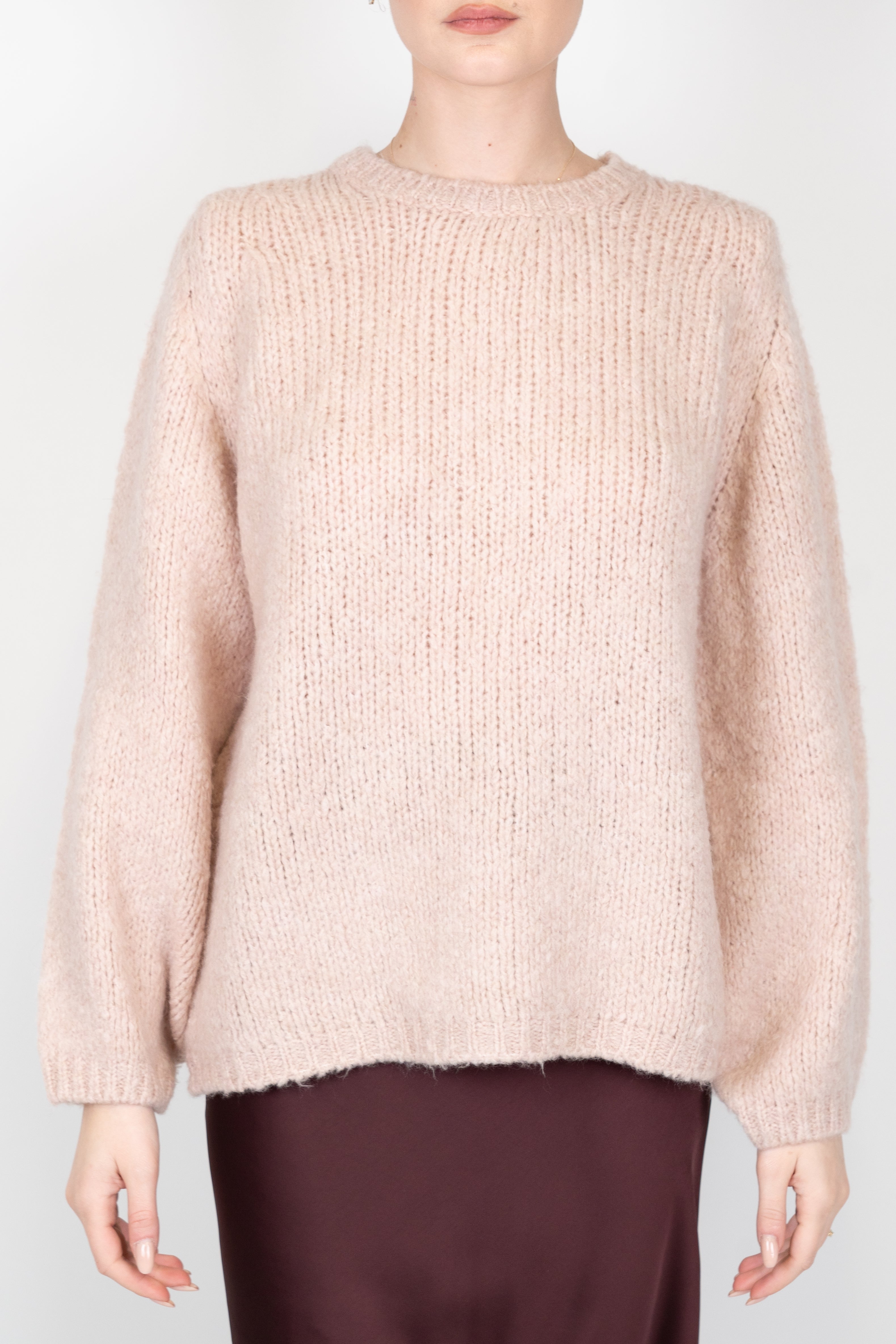 Haveone - Maglia girocollo in misto lana