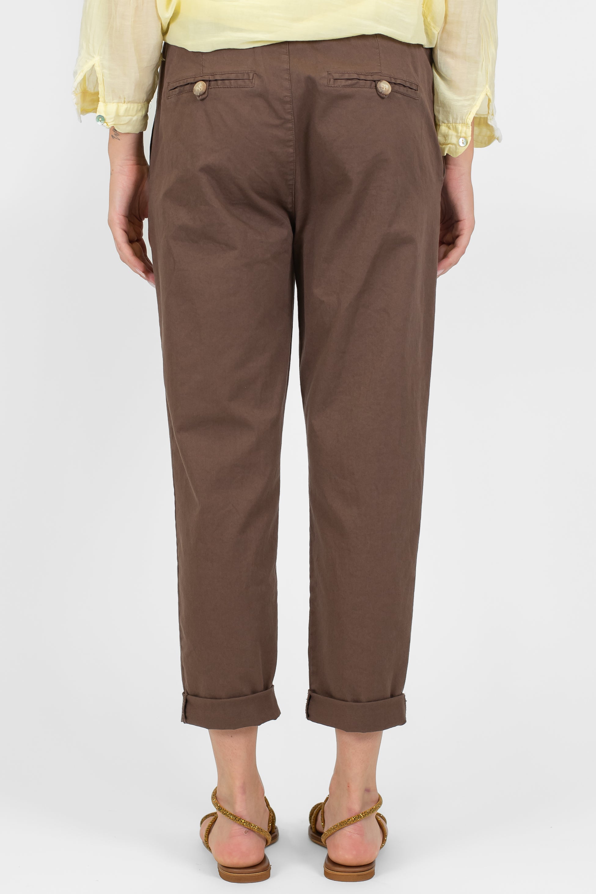 Motel - Pantalone regular con elastico in vita