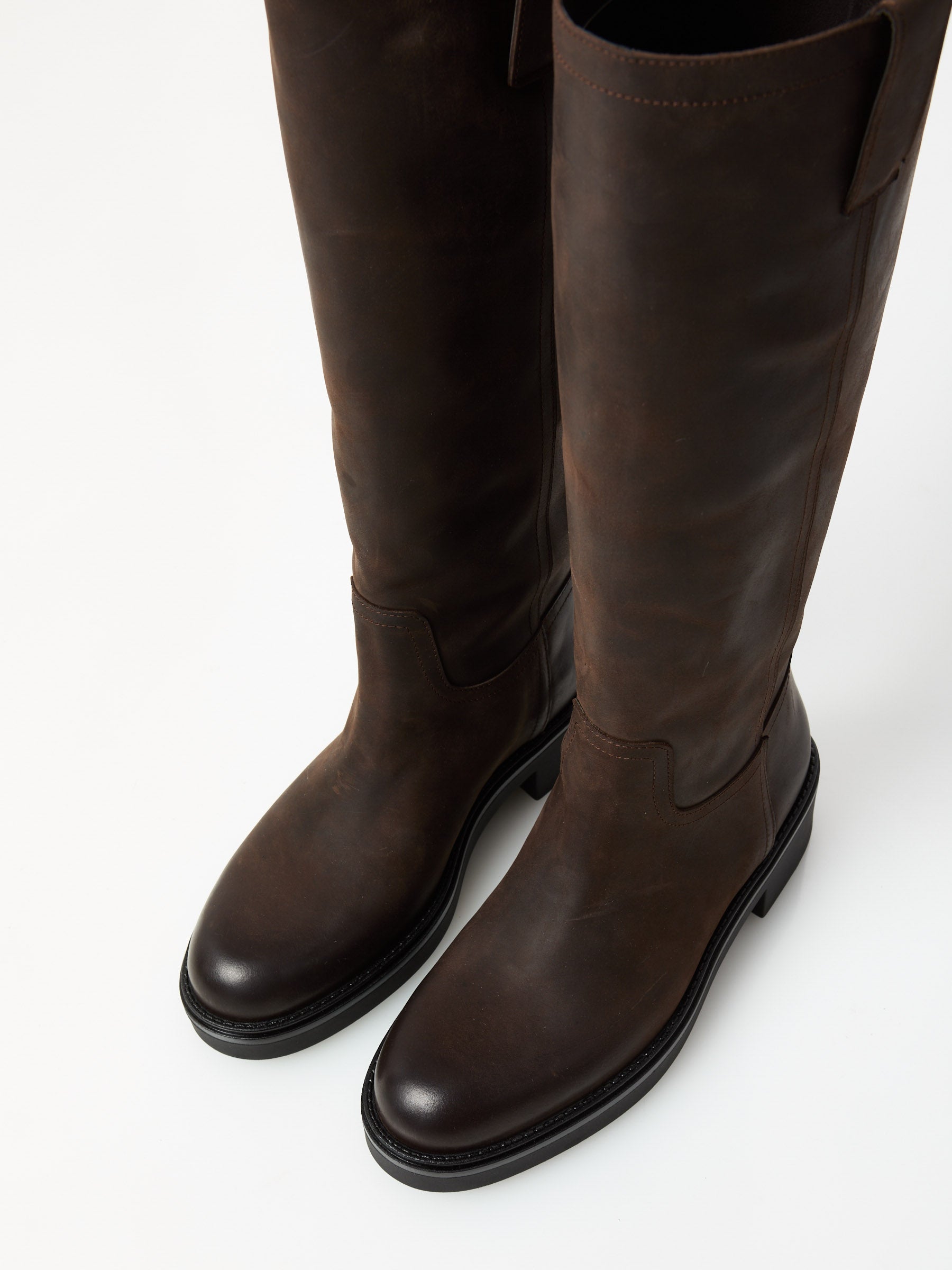 Ovyè - Stivale alto in pelle