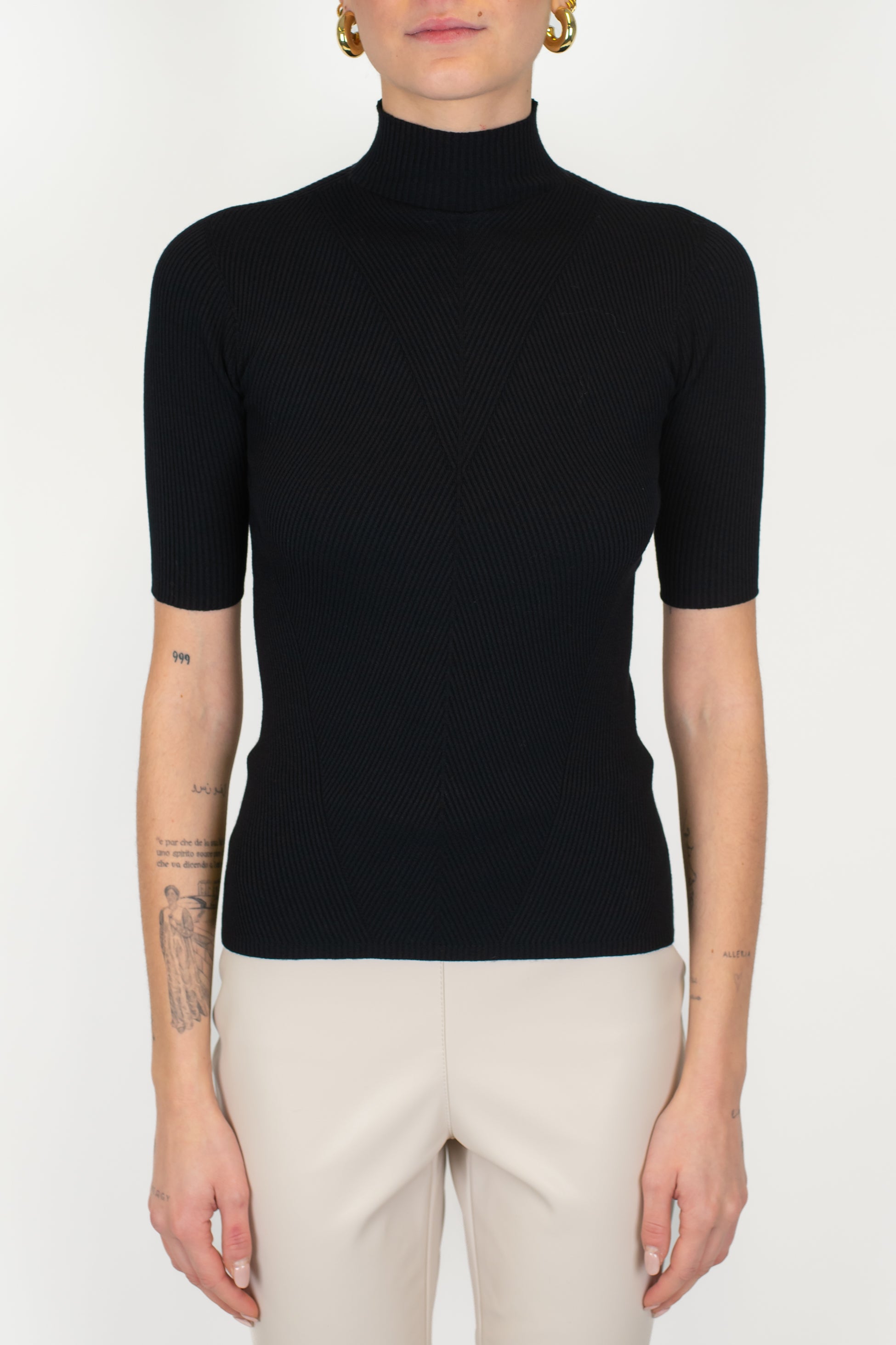 Kontatto - Lupetto mezzamanica a coste