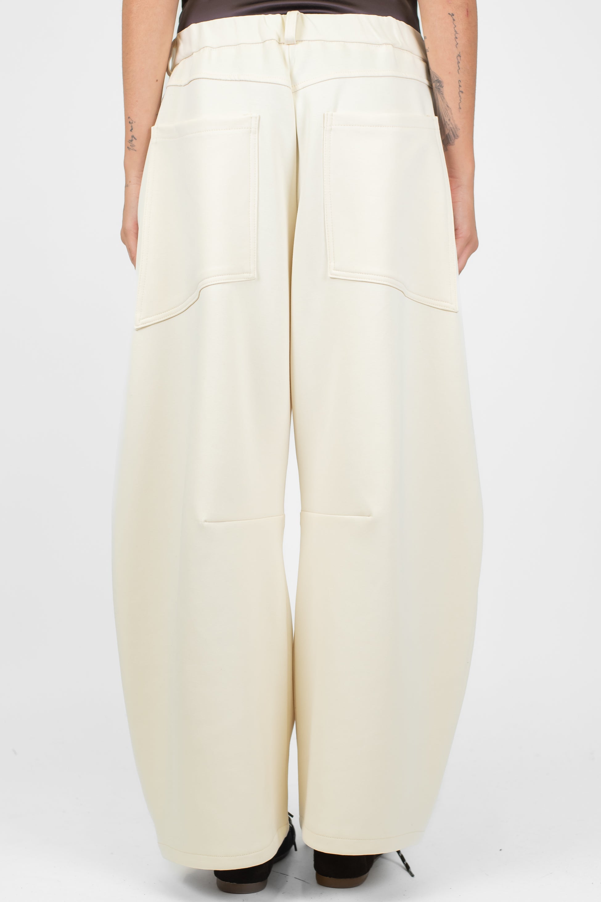 Motel - Pantalone balloon ampio con elastico in vita