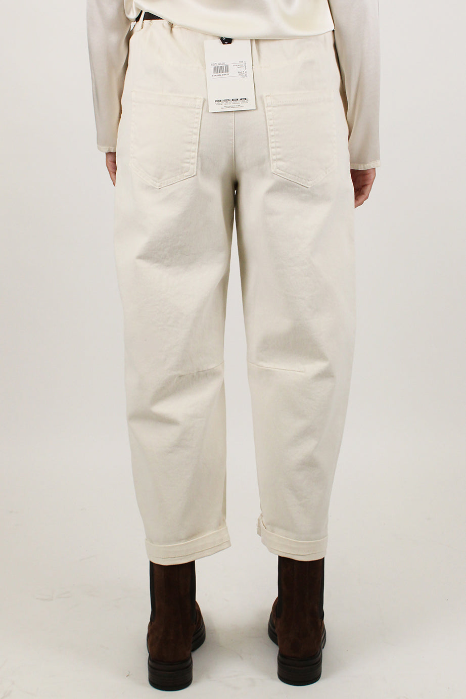 Haveone - Pantalone balloon con elastico sul retro
