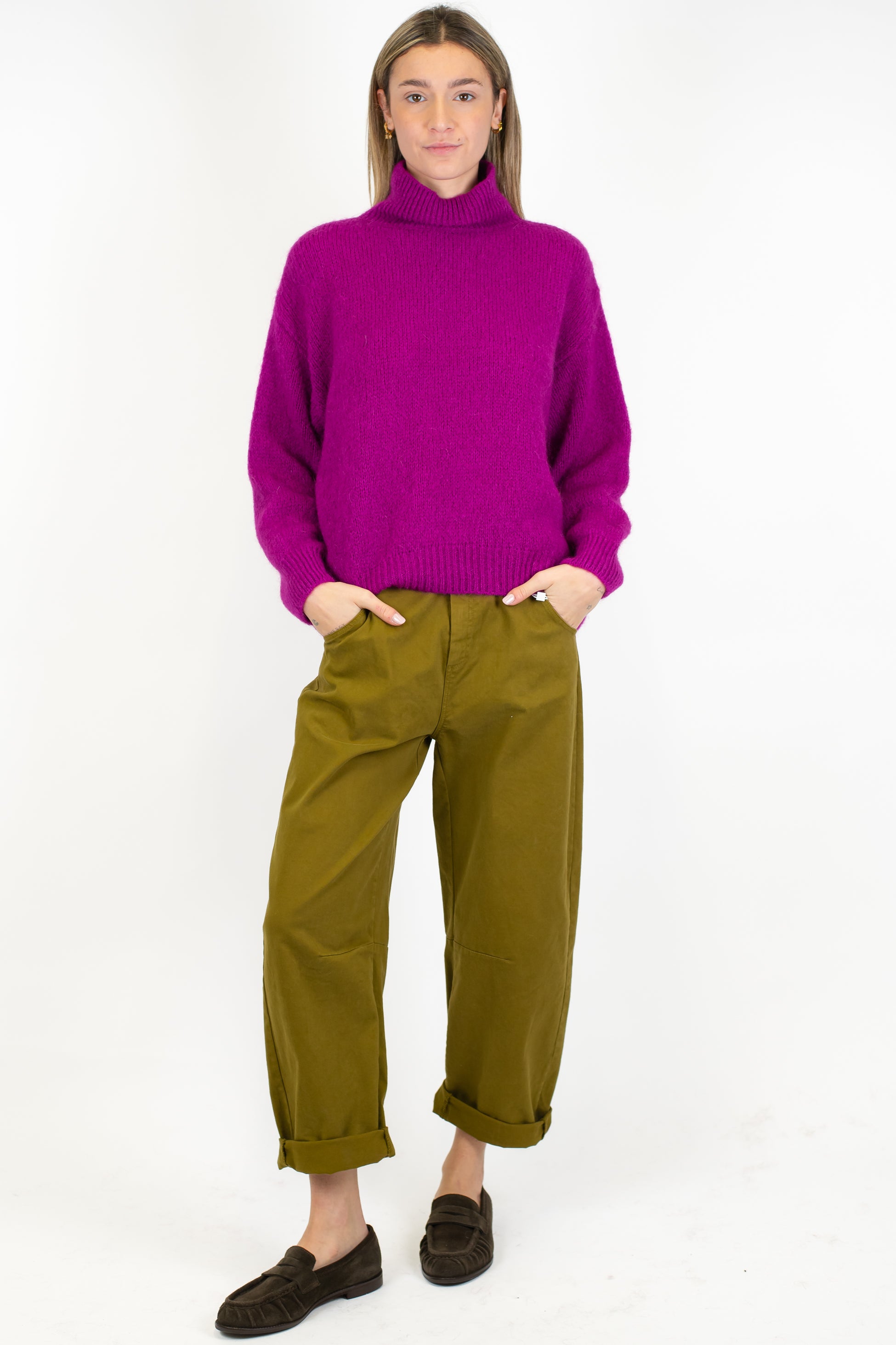 Dixie - Lupetto in lana mohair