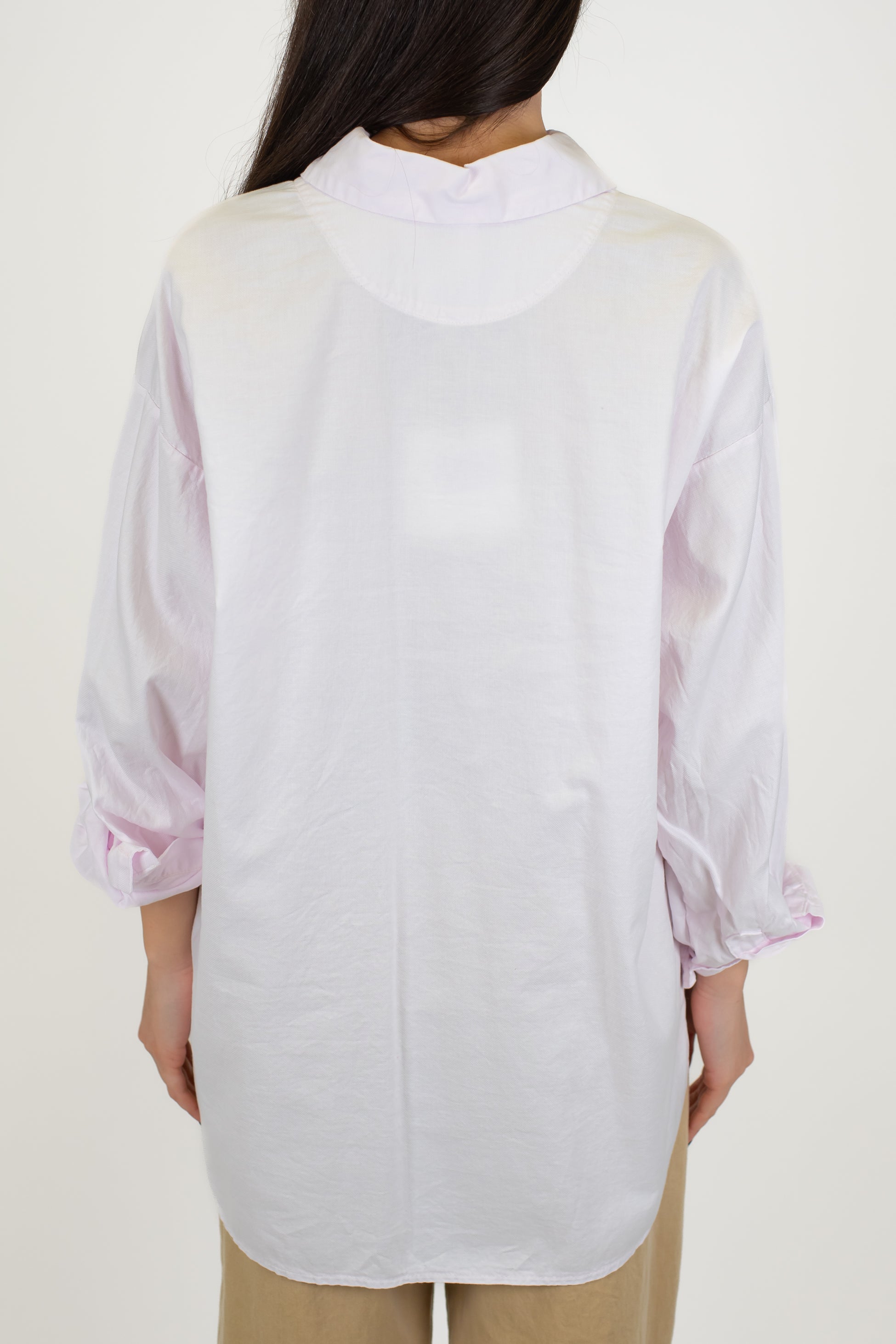 Tensione in - Camicia over con taschino