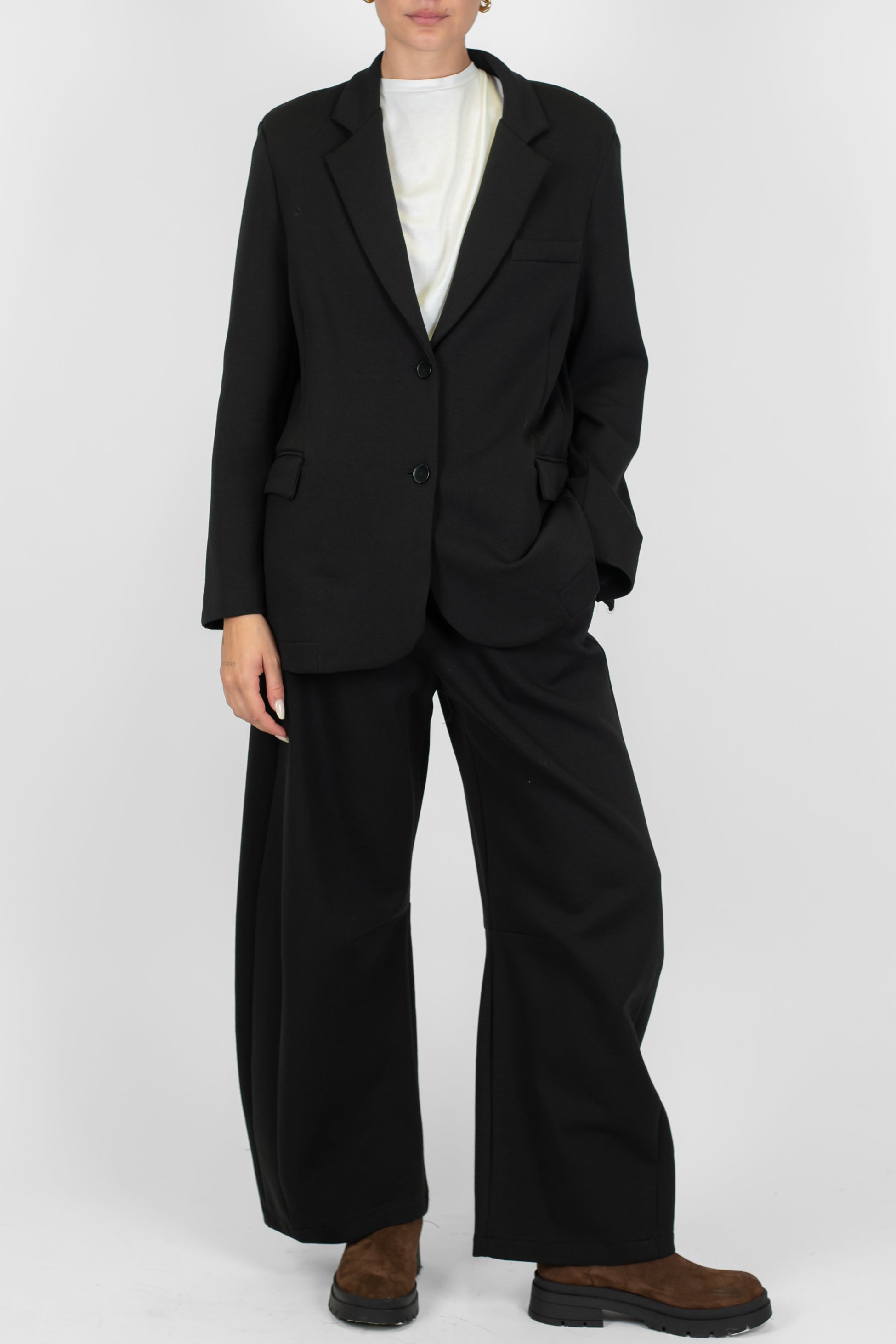 Motel - Pantalone balloon ampio con elastico in vita