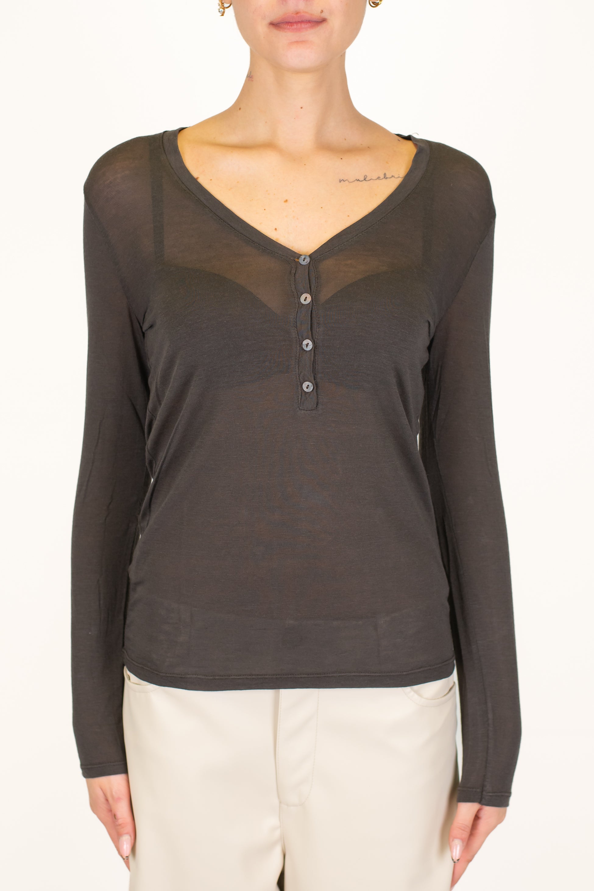 Haveone - Maglia serafina in misto cashmere