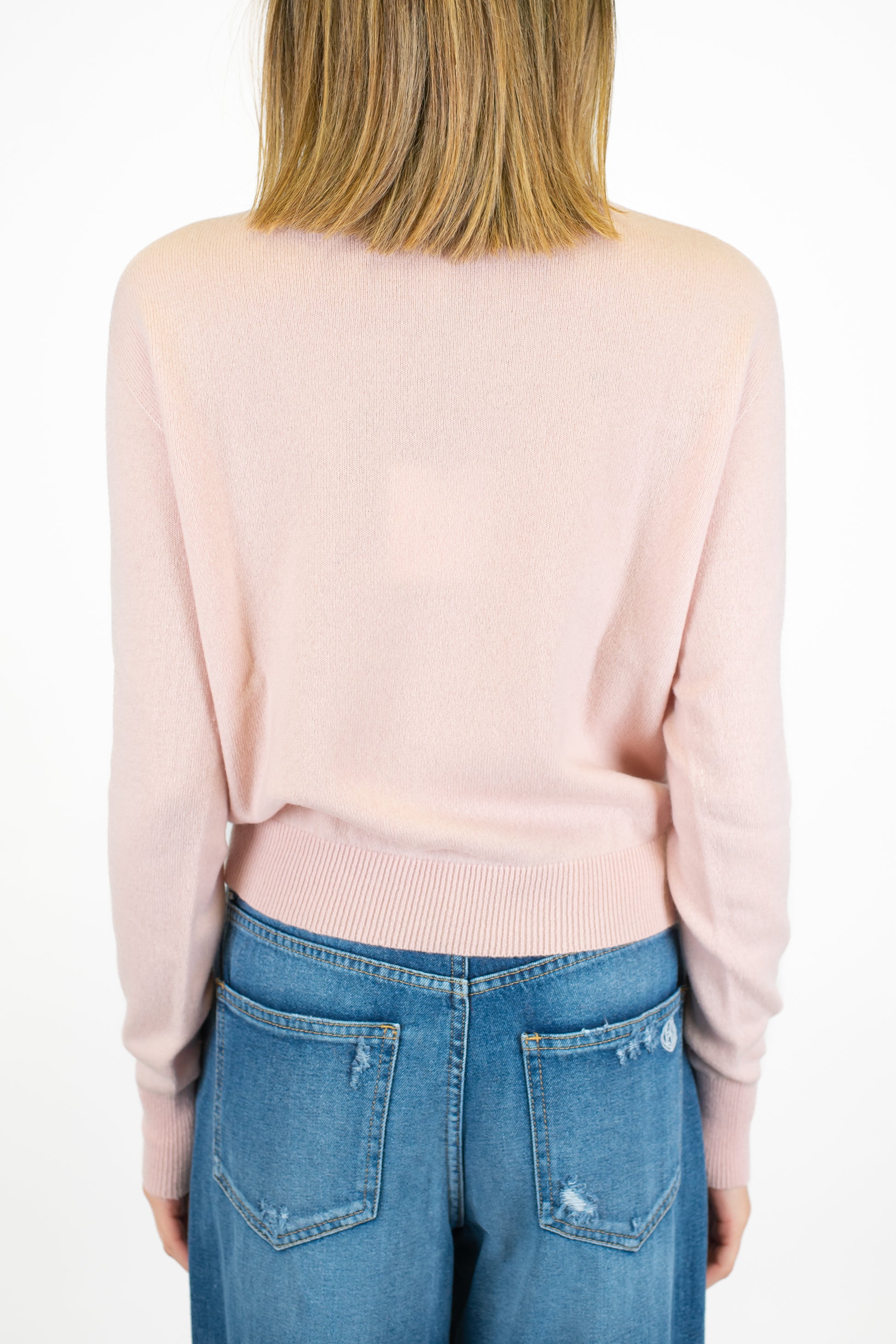 Tensione in - Maglia slim in pura lana