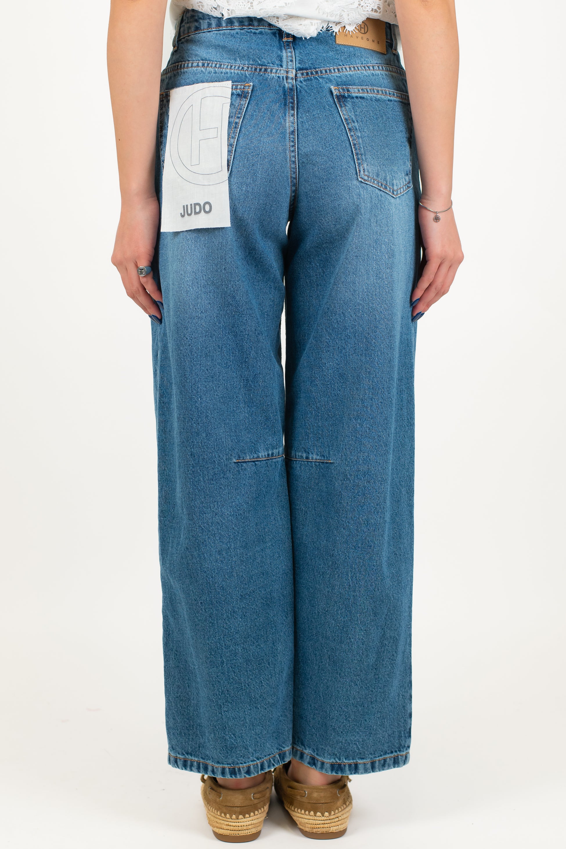 Haveone - Jeans regular lavaggio intermedio modello Judo