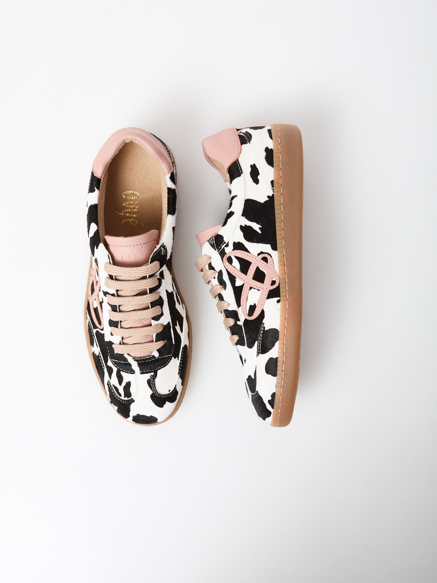 Ovyé - Sneakers fantasia muccata in camoscio