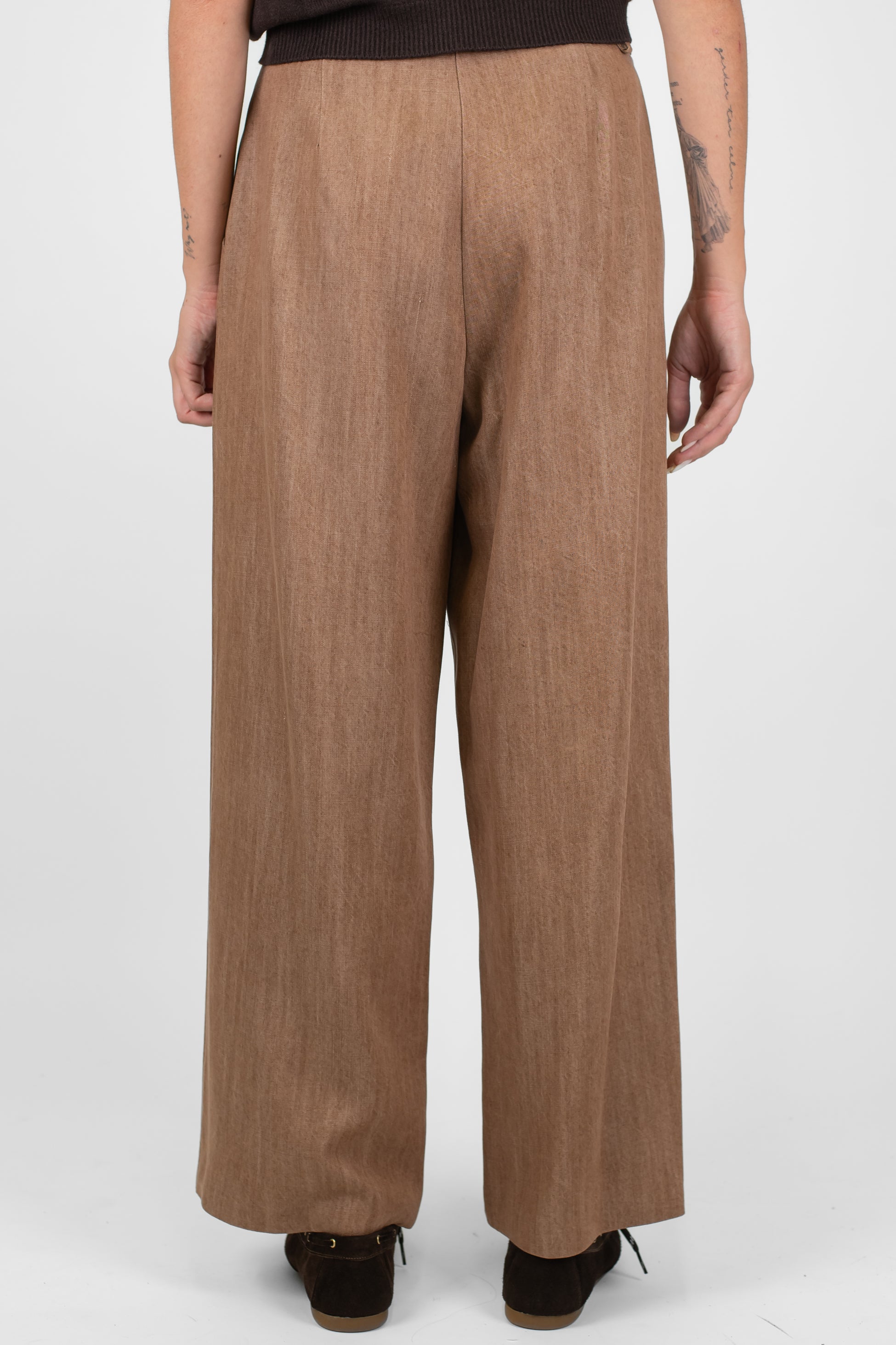 Maryley - Pantalone regular a gamba ampia