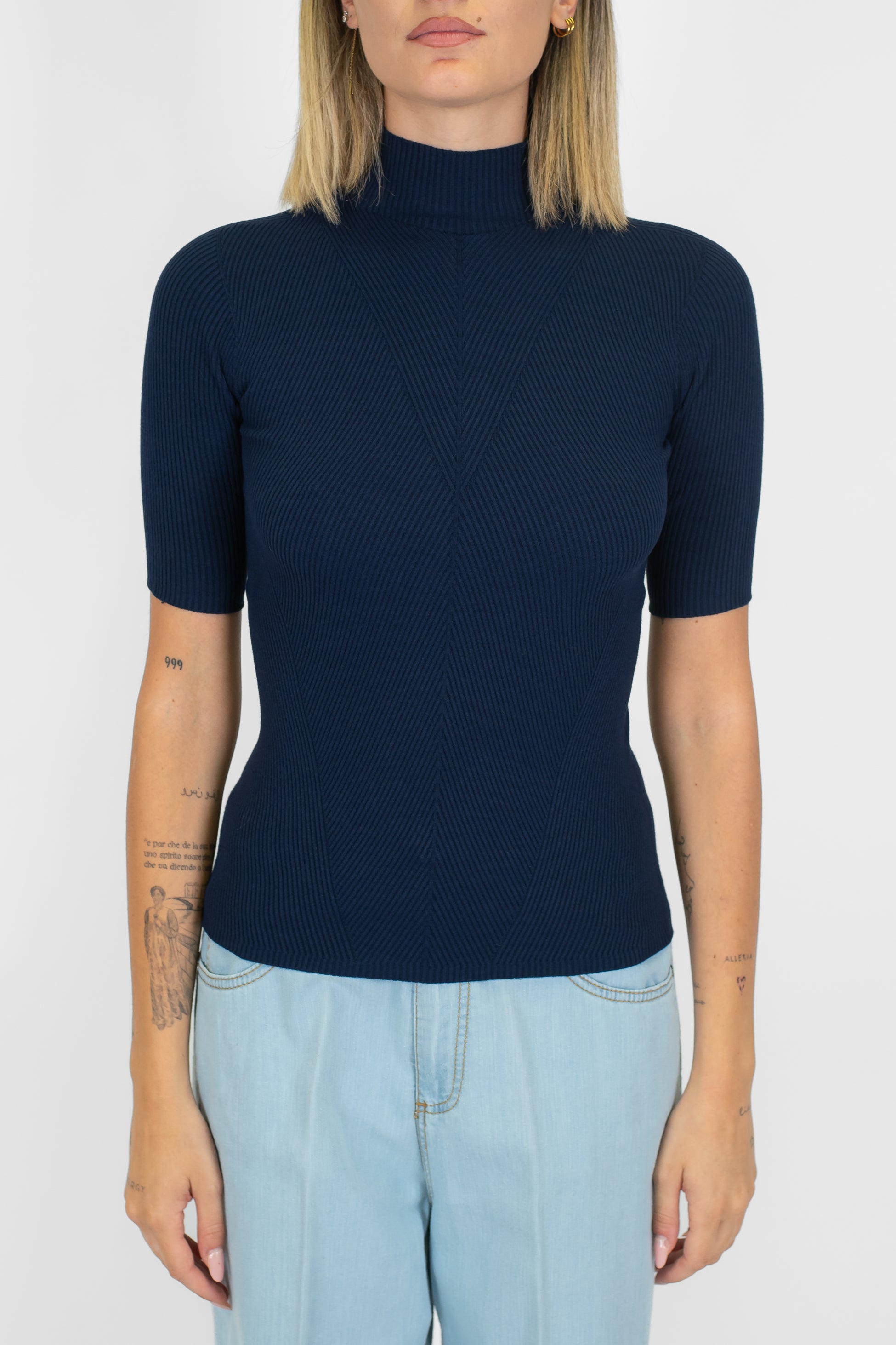 Kontatto - Lupetto mezzamanica a coste