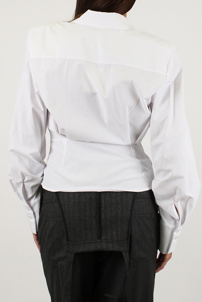Tensione in - Camicia tinta unita avvitata