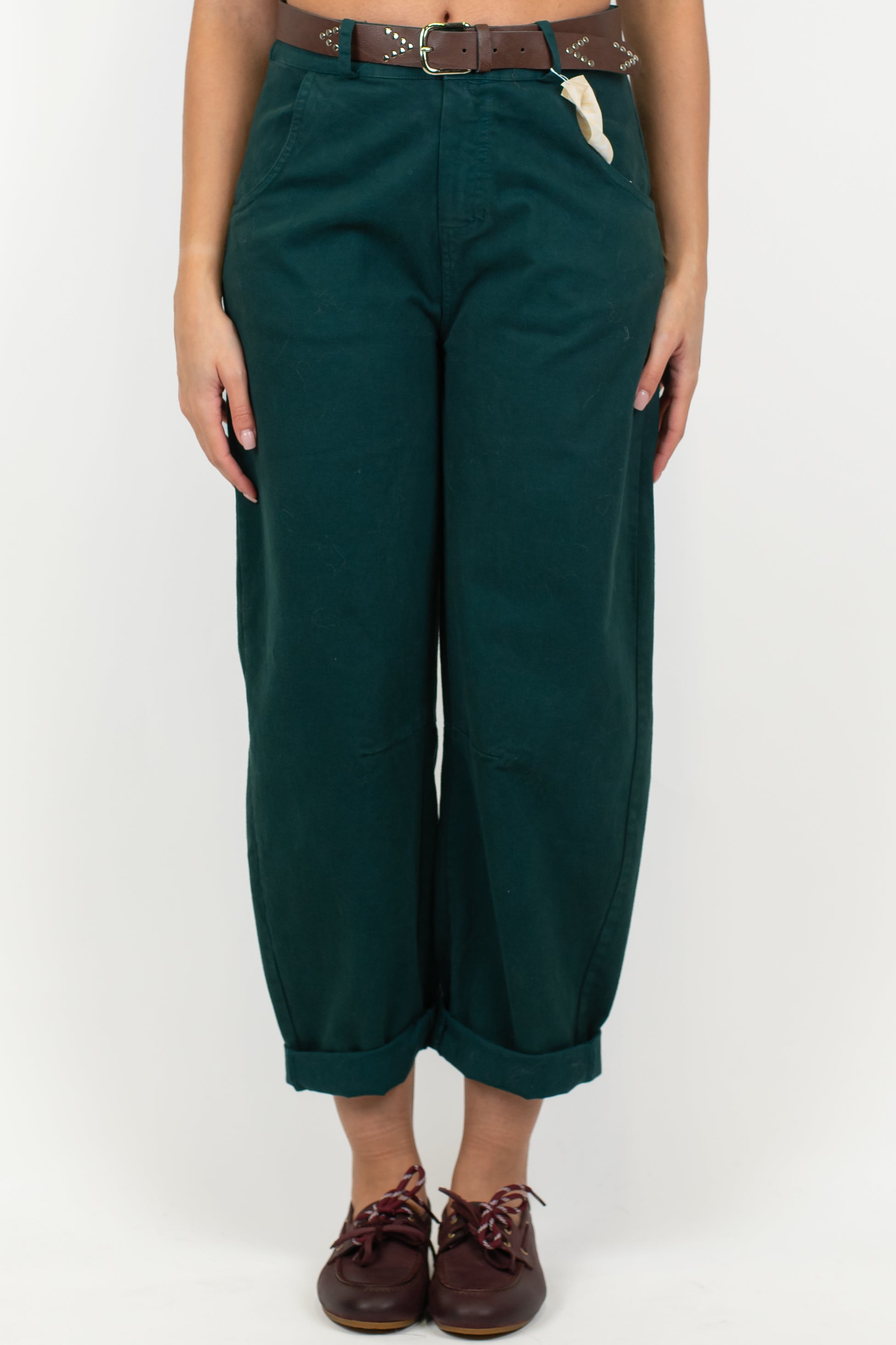 Tensione in - Pantalone balloon in cotone invernale