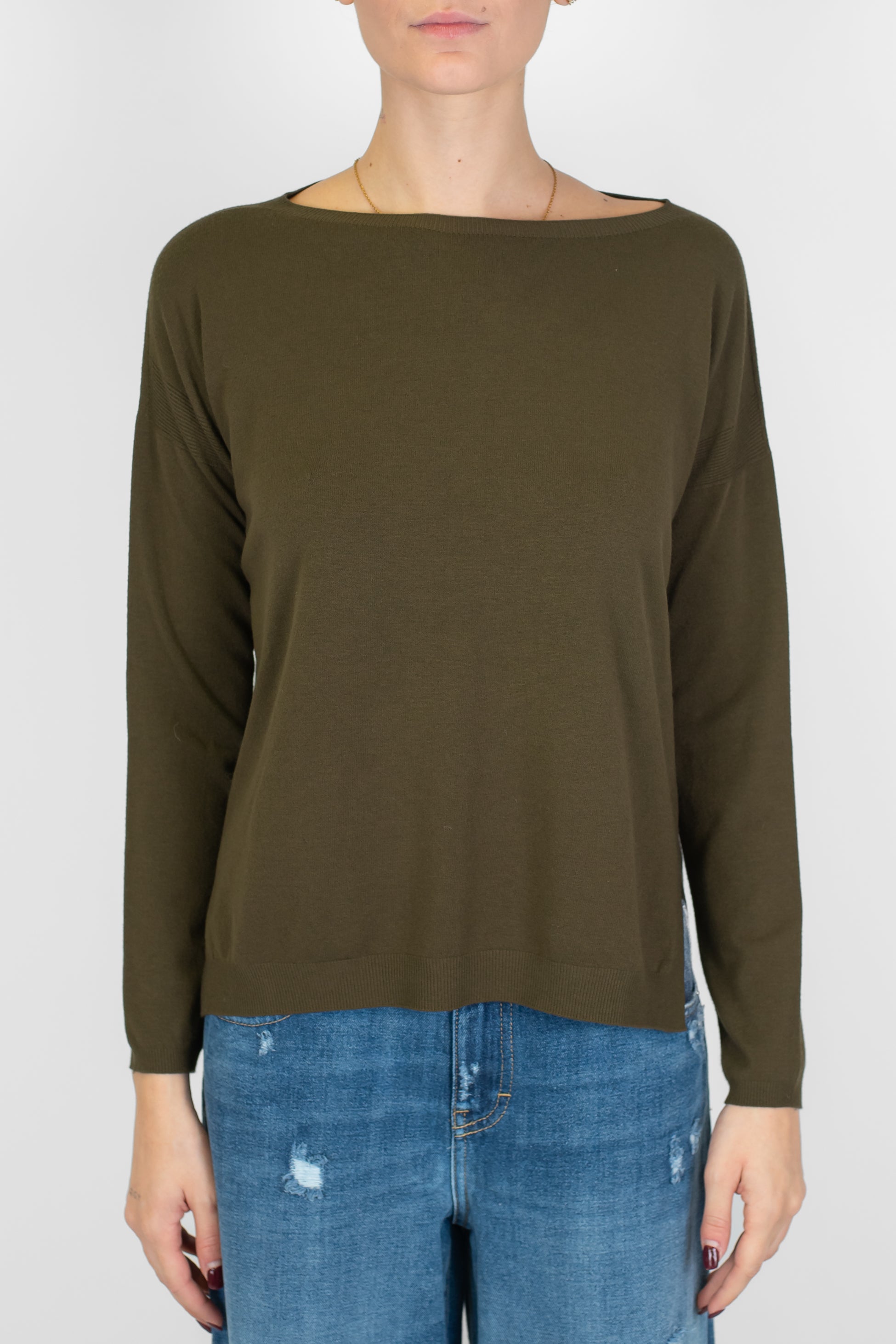 Kontatto - Maglia over paricollo