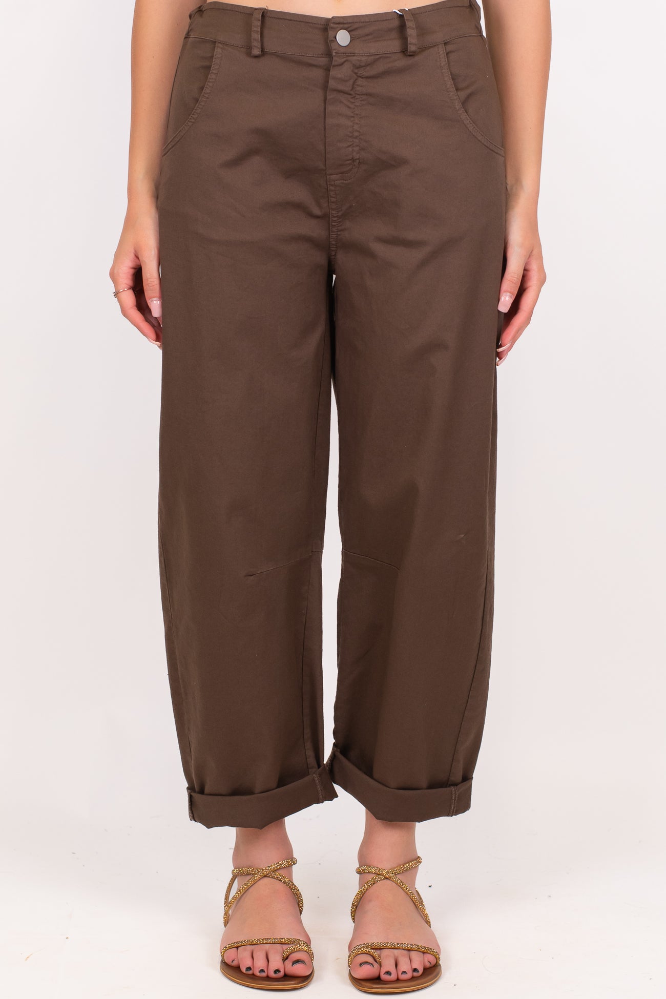 Motel - Pantalone balloon con elastico sul retro