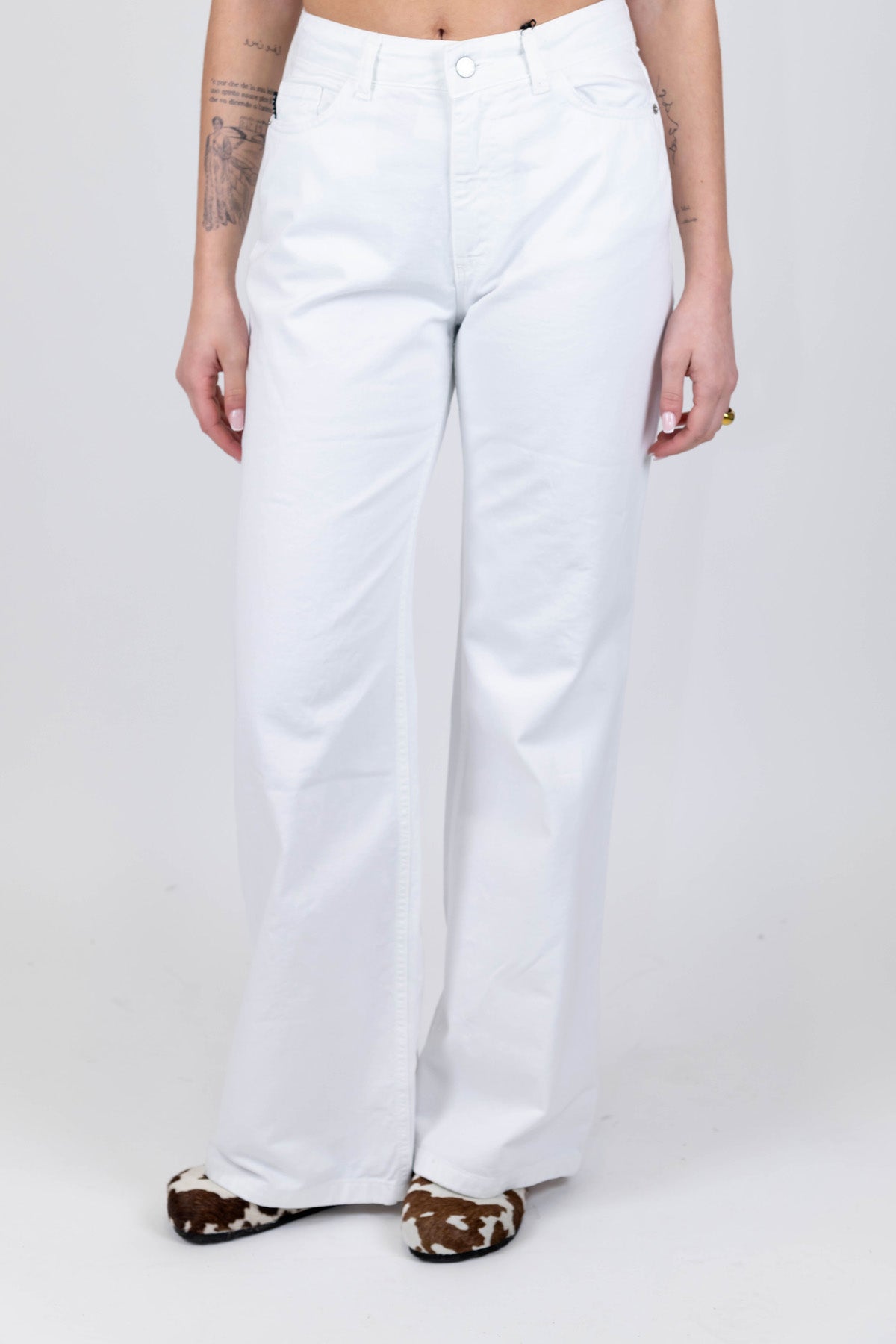 Haveone - Pantalone regular modello Tokyo in denim colorato