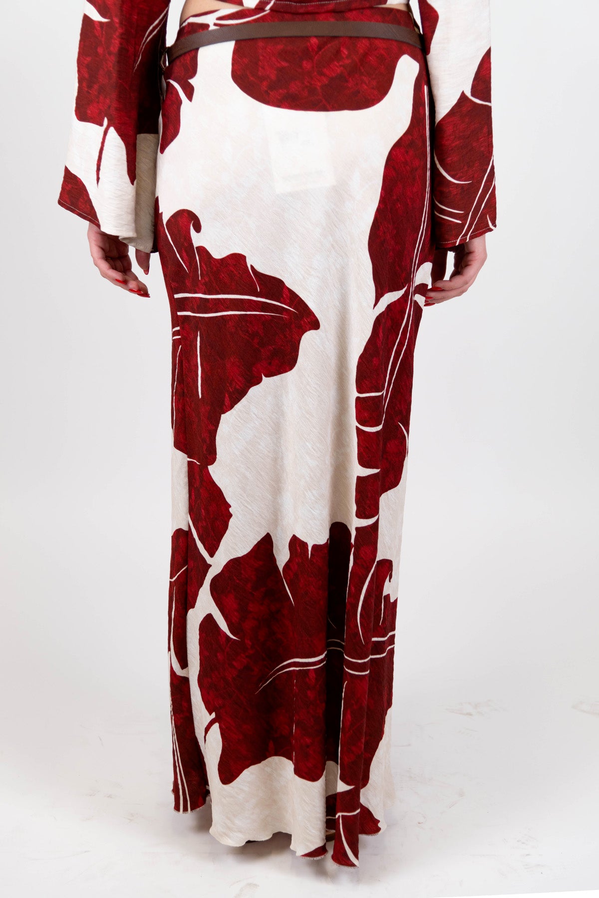 Haveone - Gonna fantasia floreale in viscosa