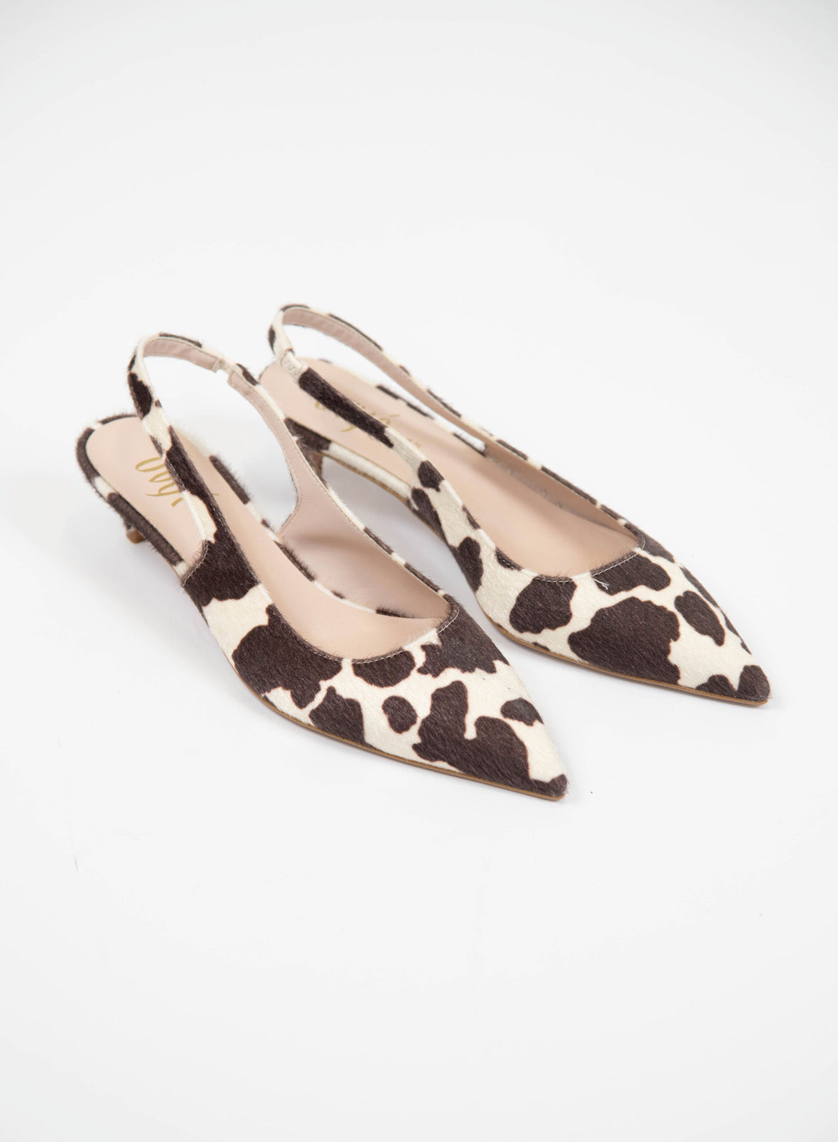 Ovyé - Slingback fantasia muccata