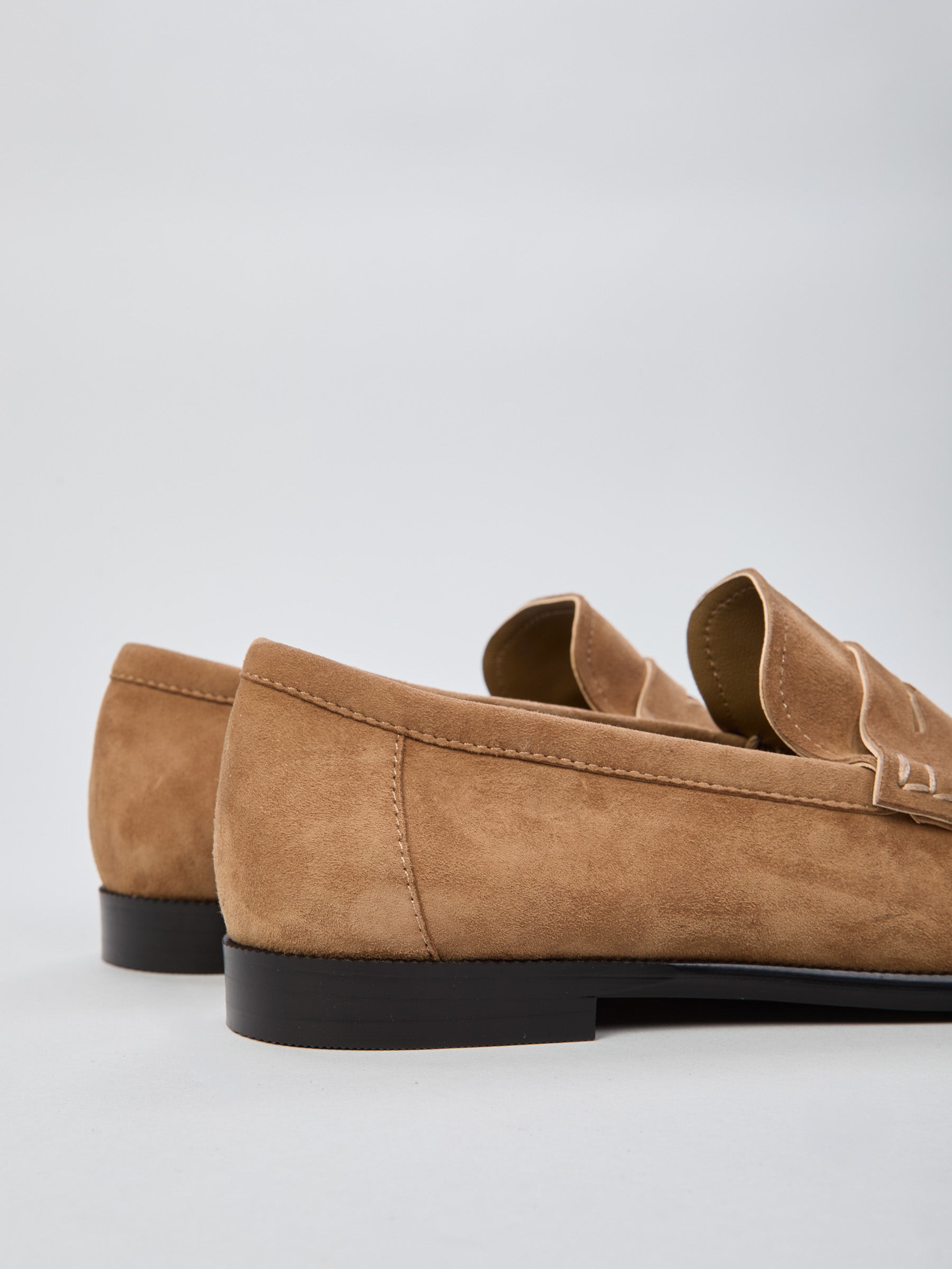 Ovyé - Mocassino in suede arricciato
